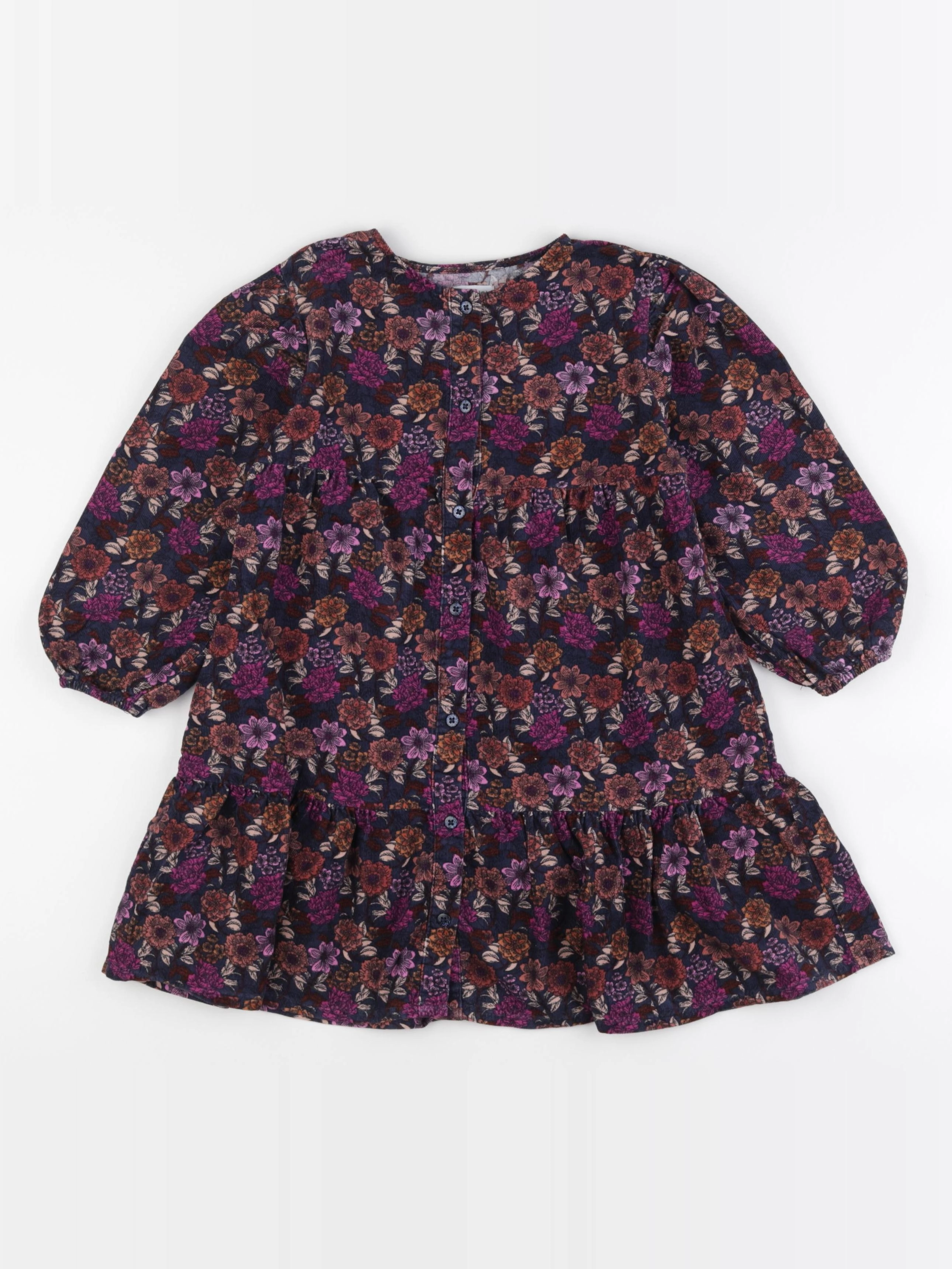 Vertbaudet - robe violet - 6 ans