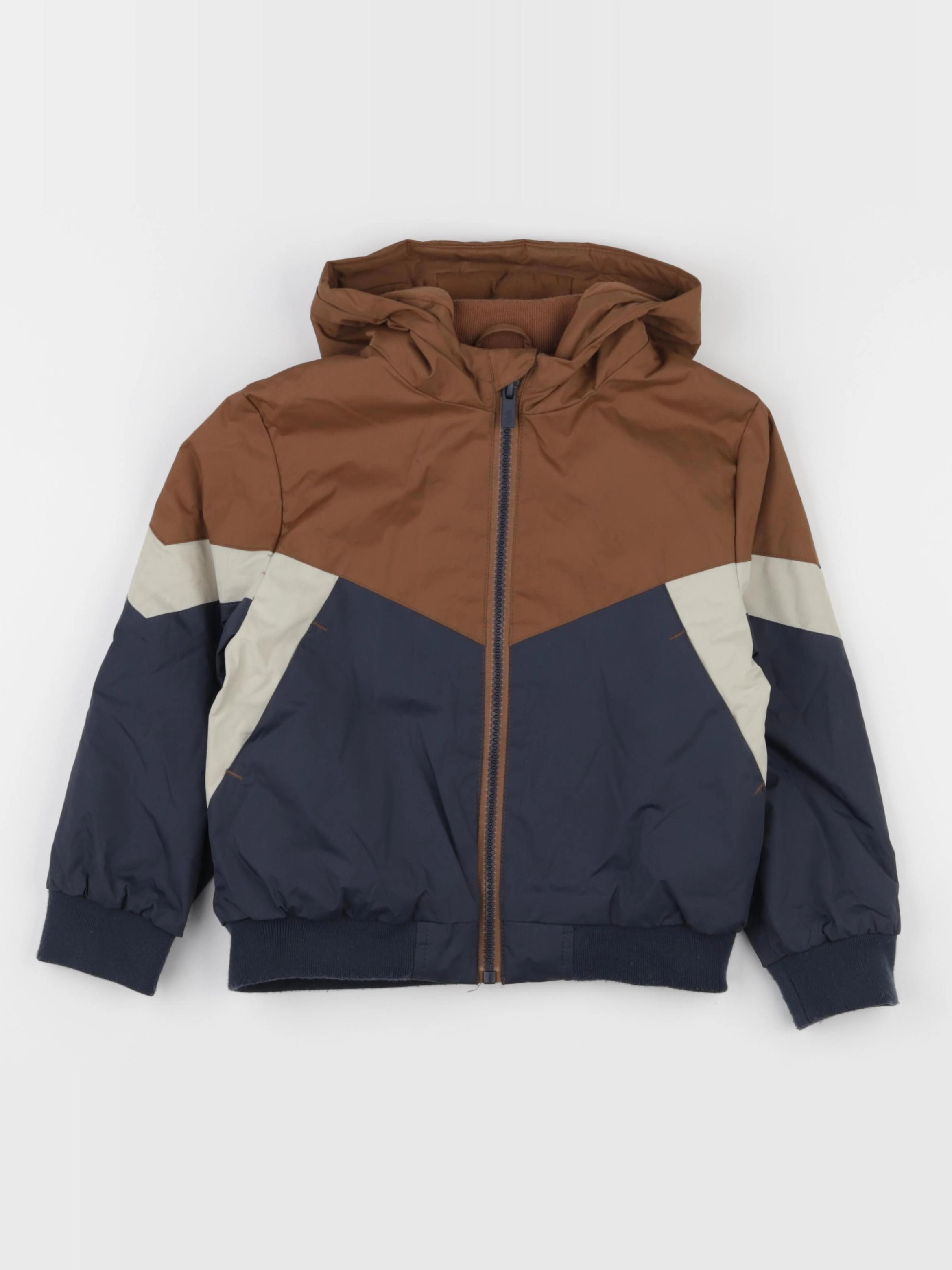 Vertbaudet - imperméable marron - 4 ans