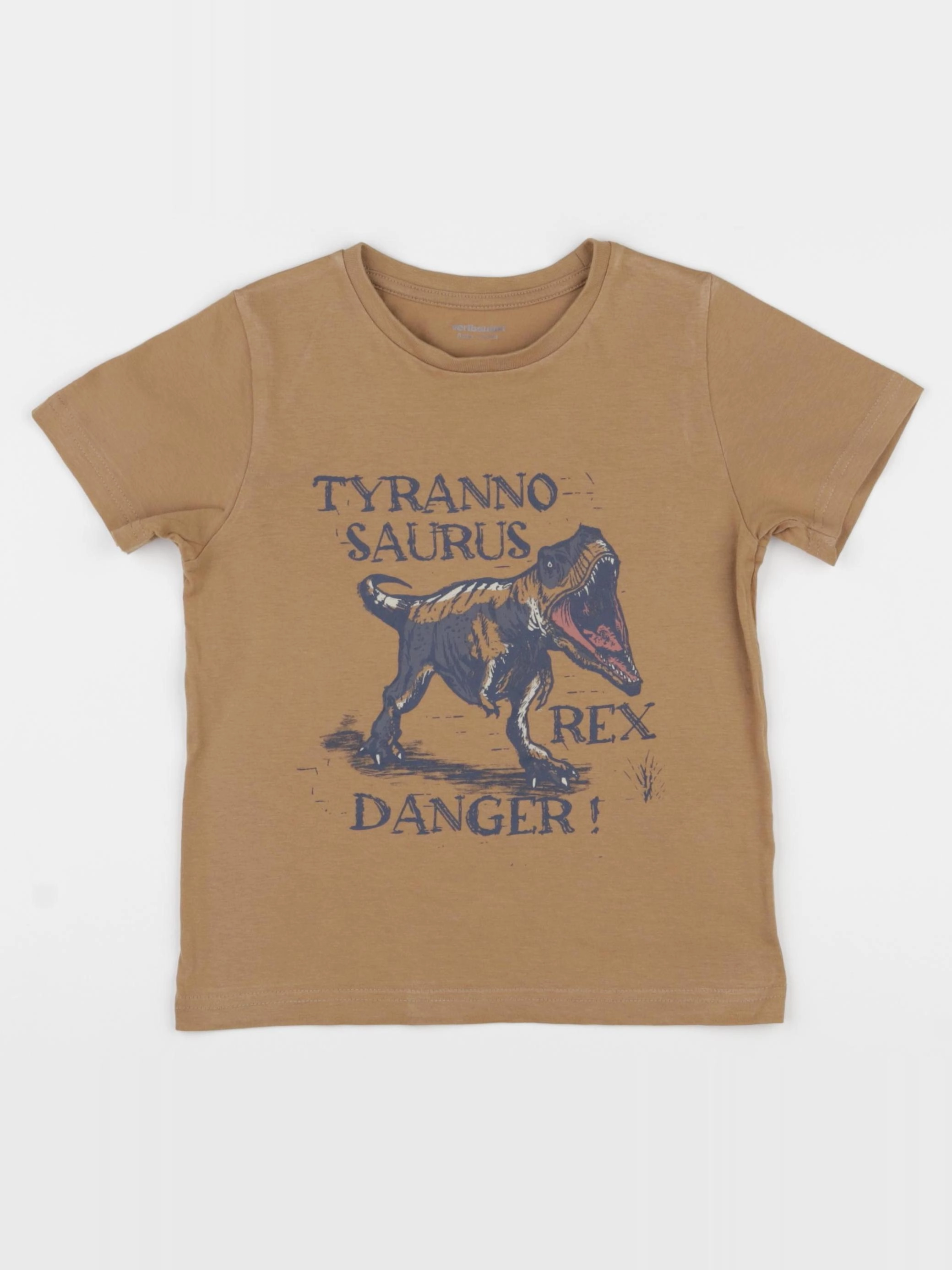 Vertbaudet - tee-shirt marron - 5 ans
