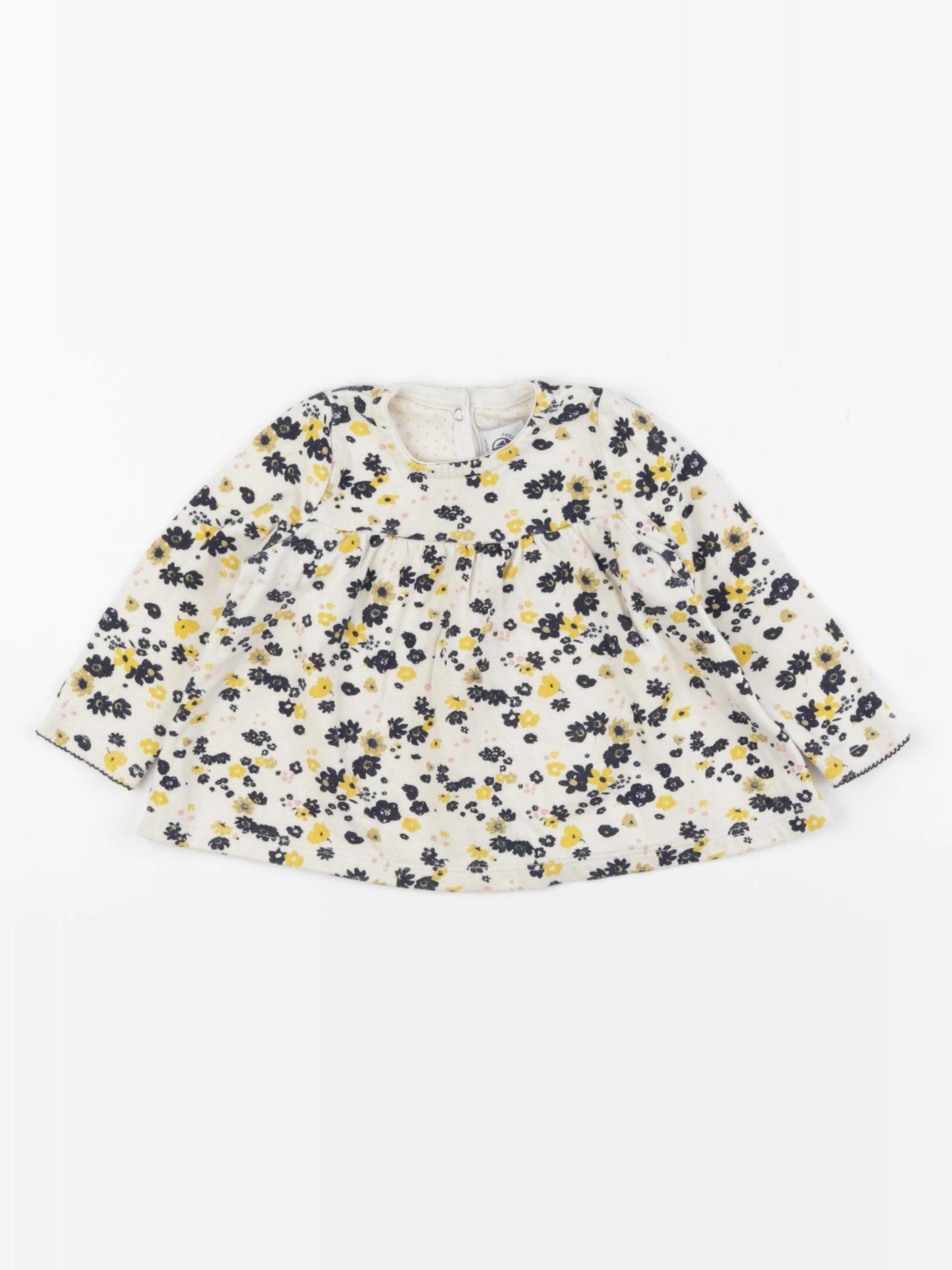 Petit Bateau - tee-shirt beige - 18 mois