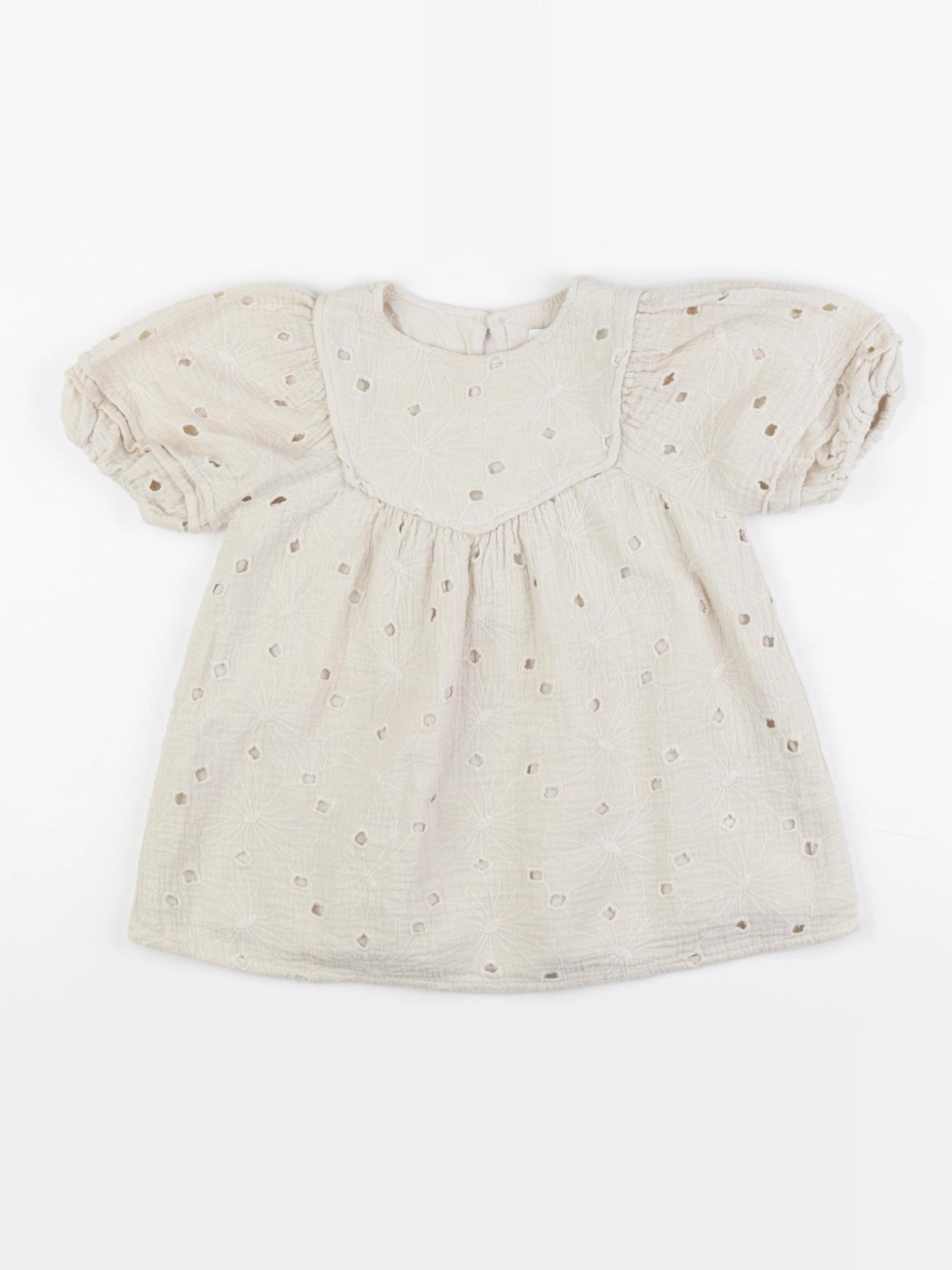 Zara - robe beige - 12/18 mois