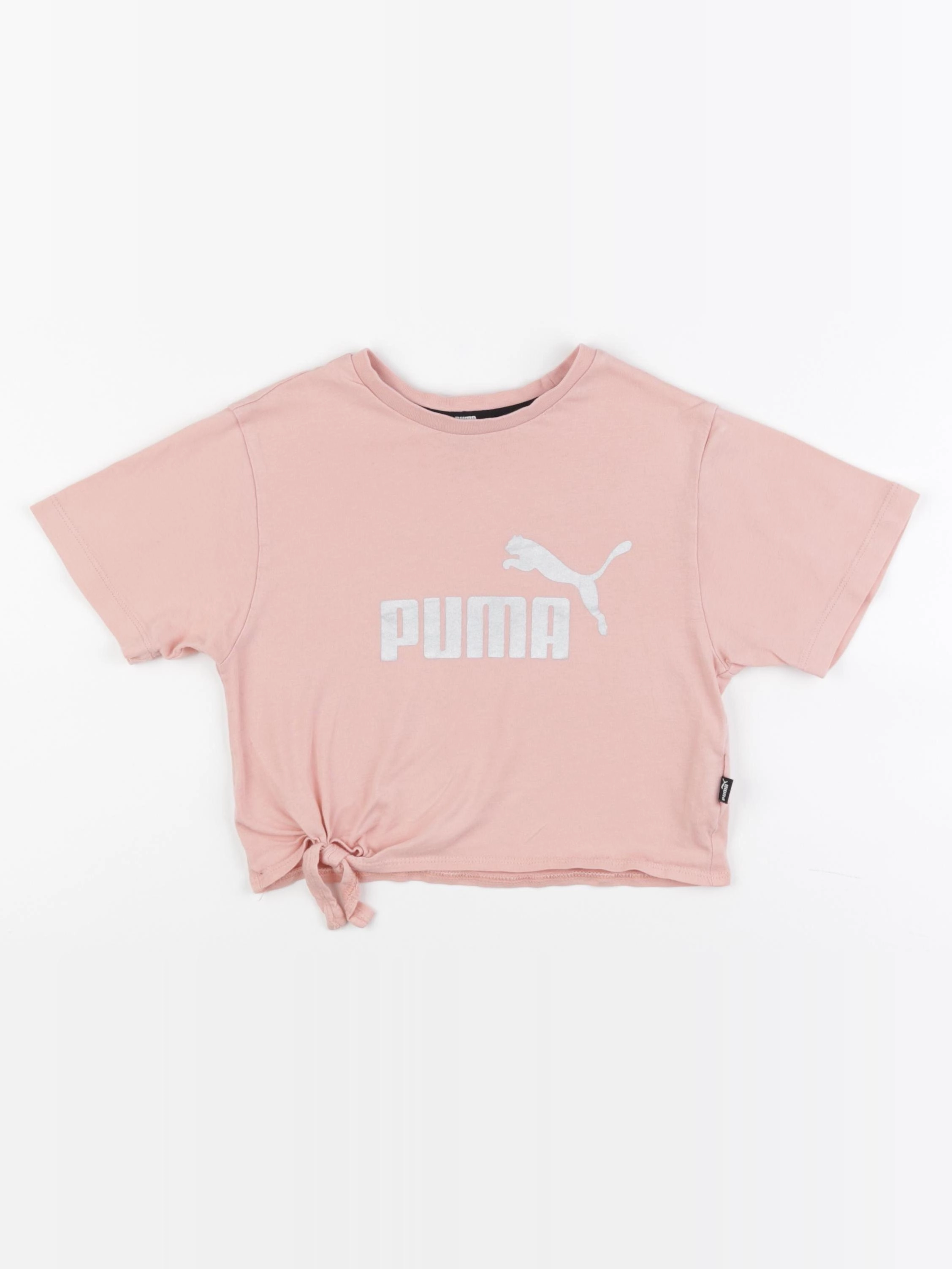 Puma - tee-shirt rose - 5/6 ans