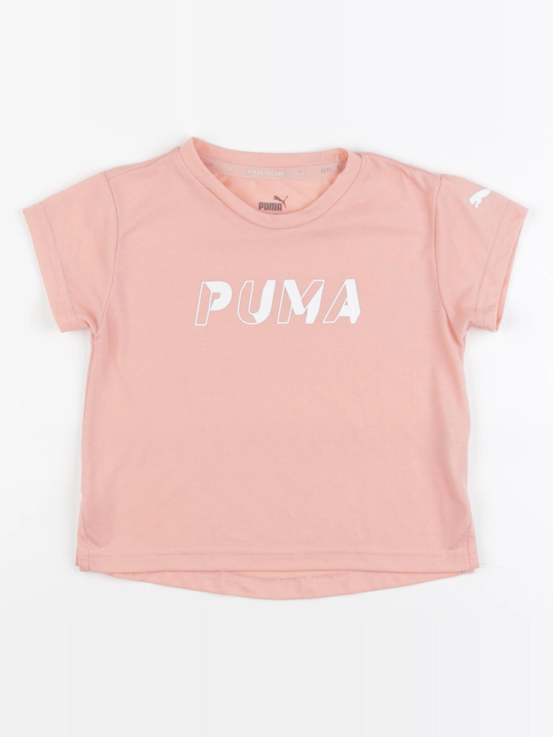 Puma - tee-shirt rose - 5/6 ans