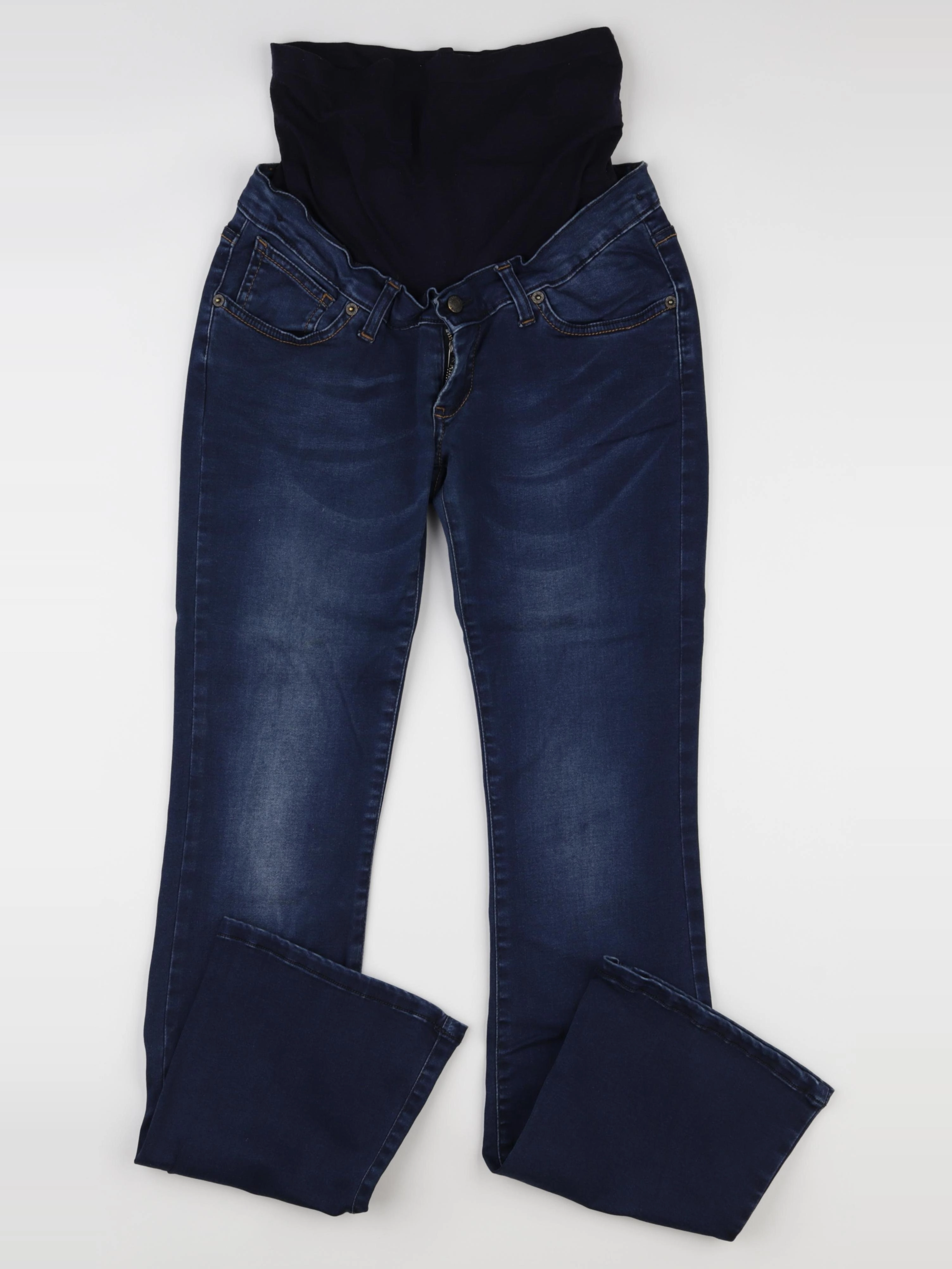 Envie de fraise - jean grossesse bleu - 36