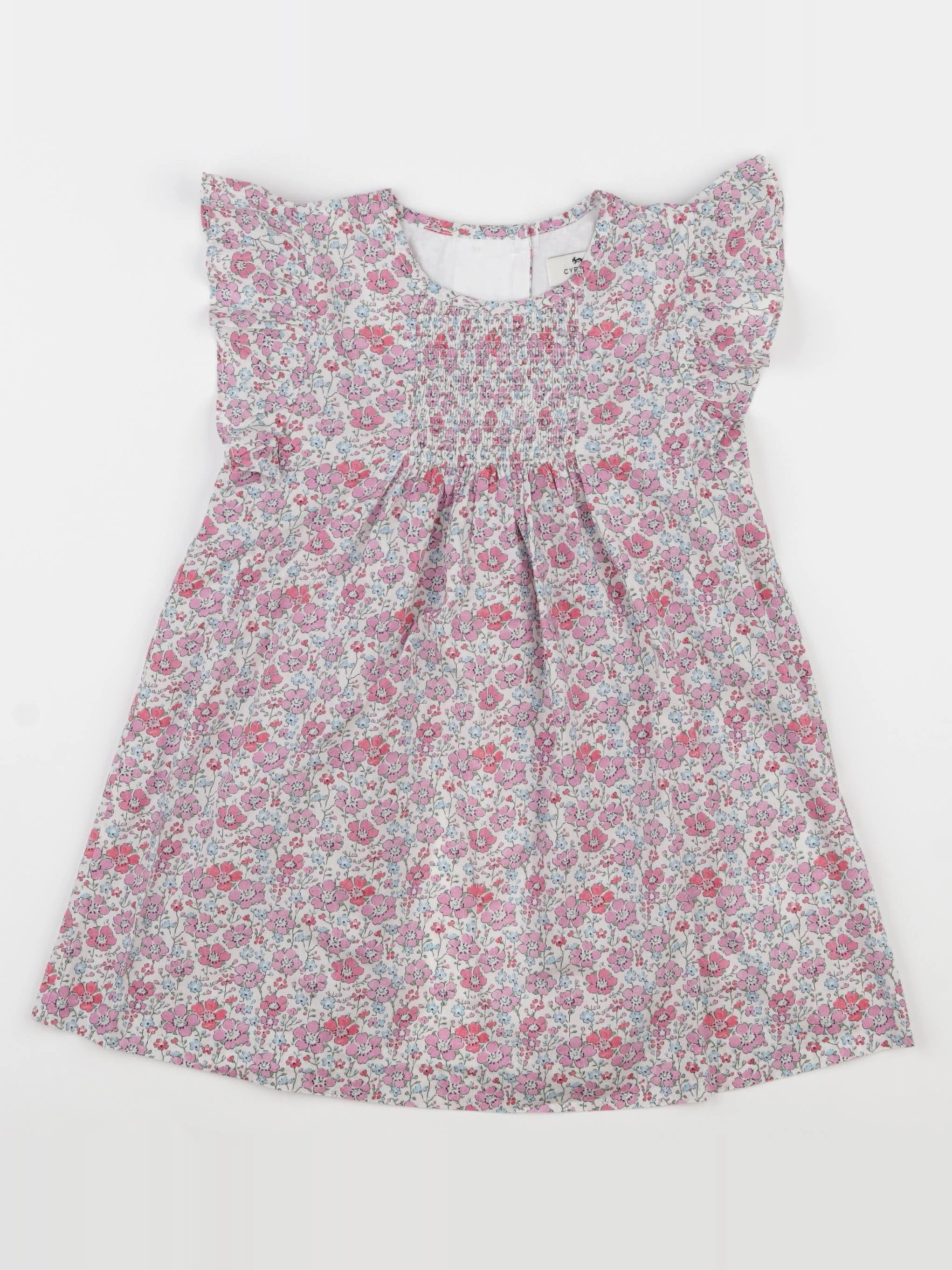 Cyrillus - robe rose - 24 mois