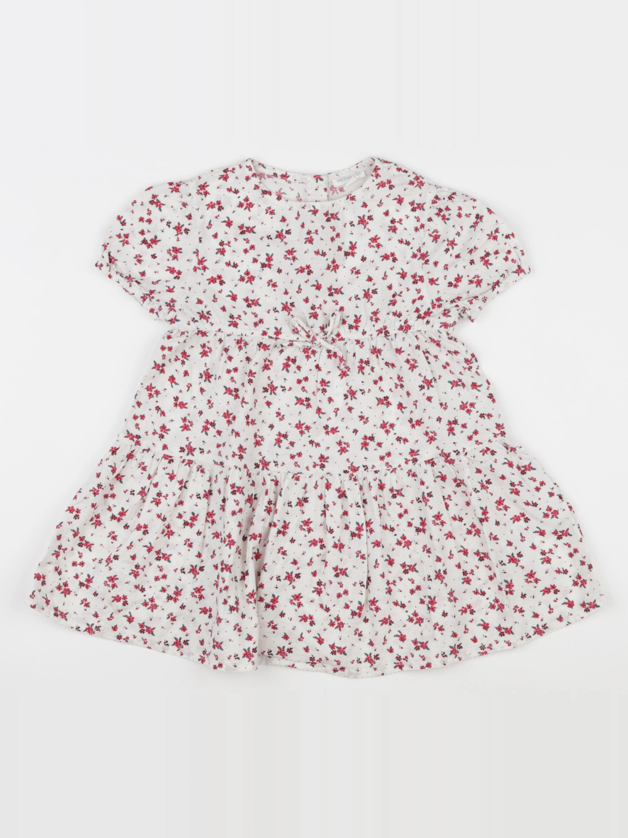 Vertbaudet - robe blanc - 3 ans