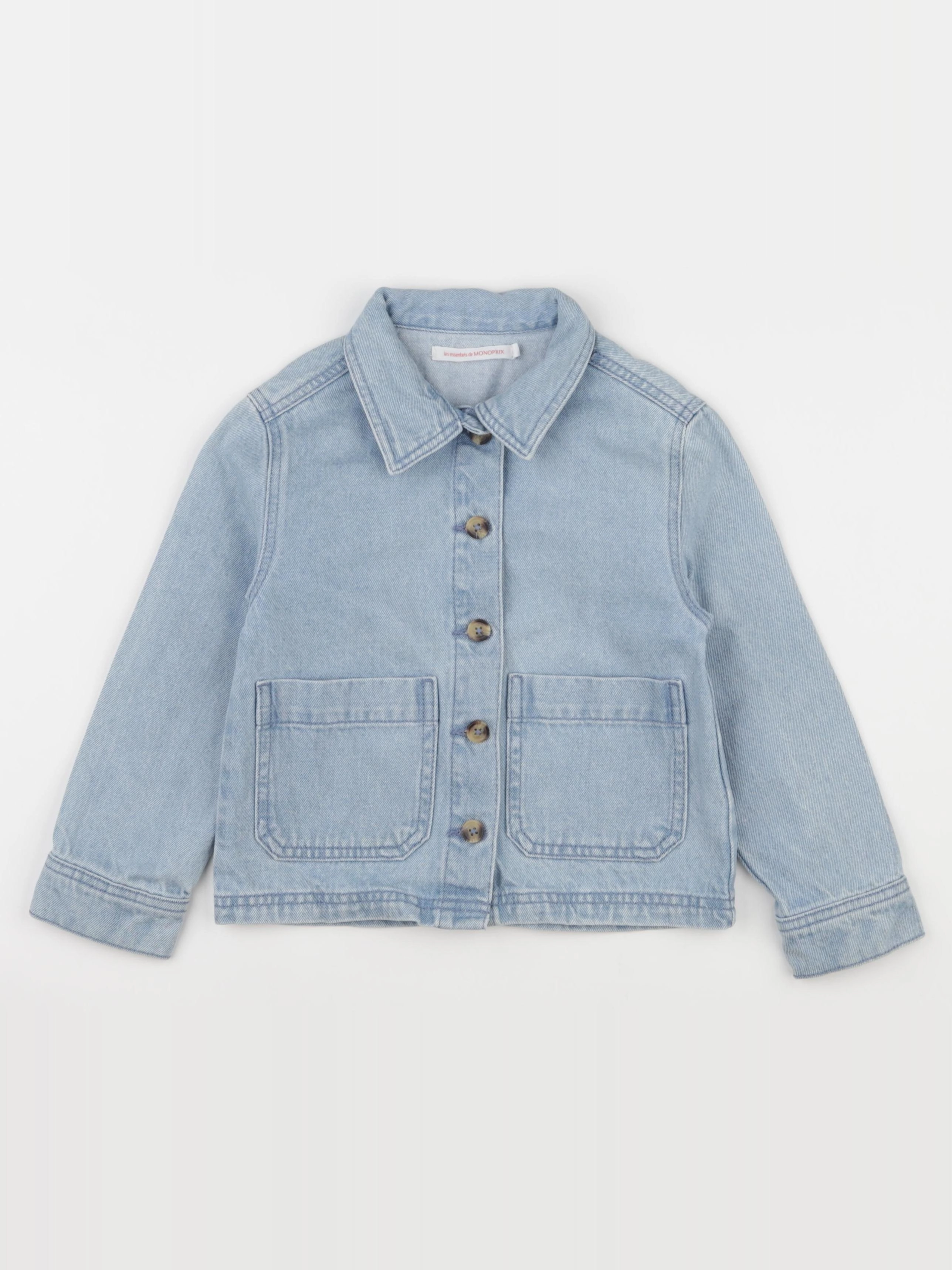 Monoprix - veste bleu - 5 ans