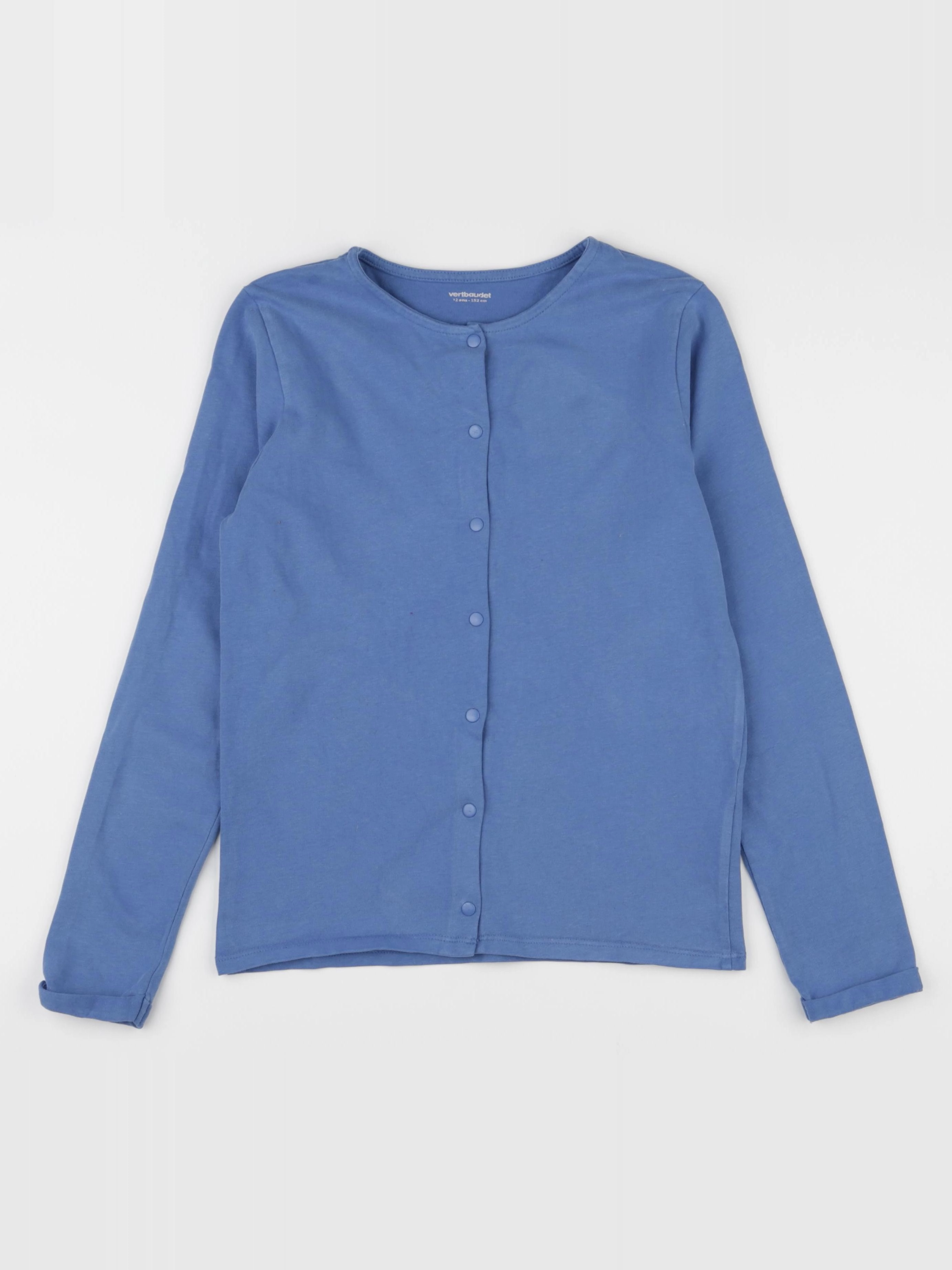 Vertbaudet - gilet bleu - 12 ans