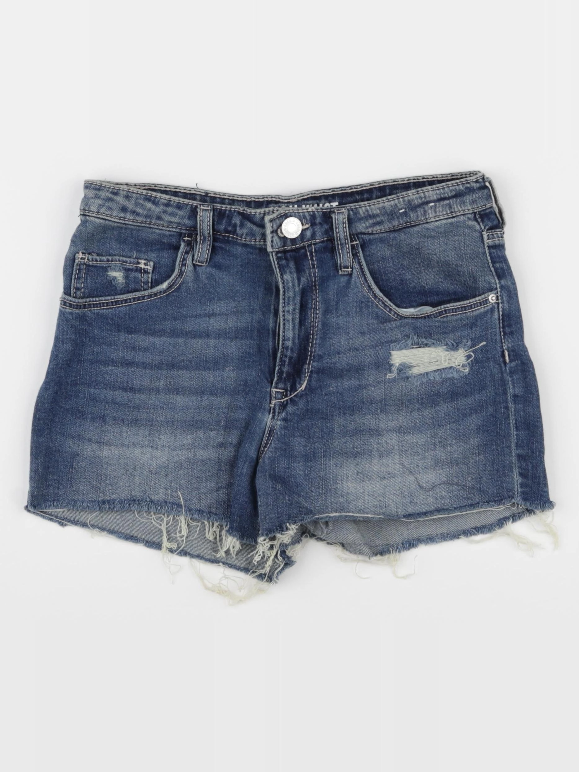 H&M - short bleu - 13/14 ans