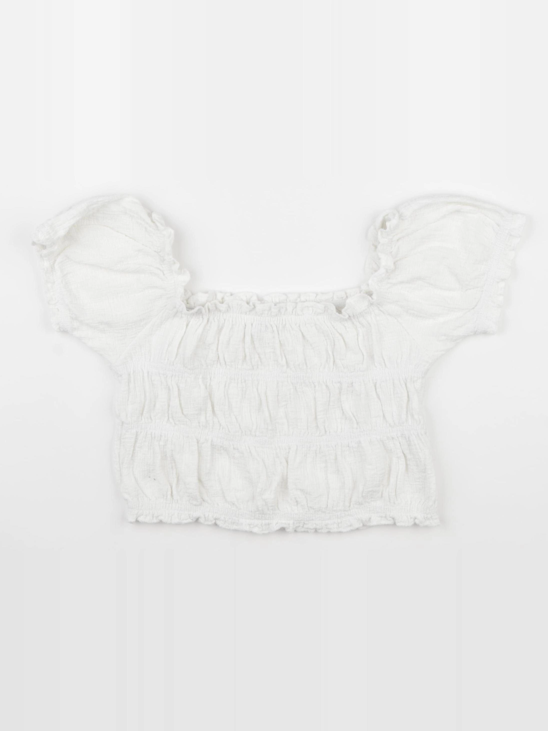 Zara - blouse blanc - 9/10 ans