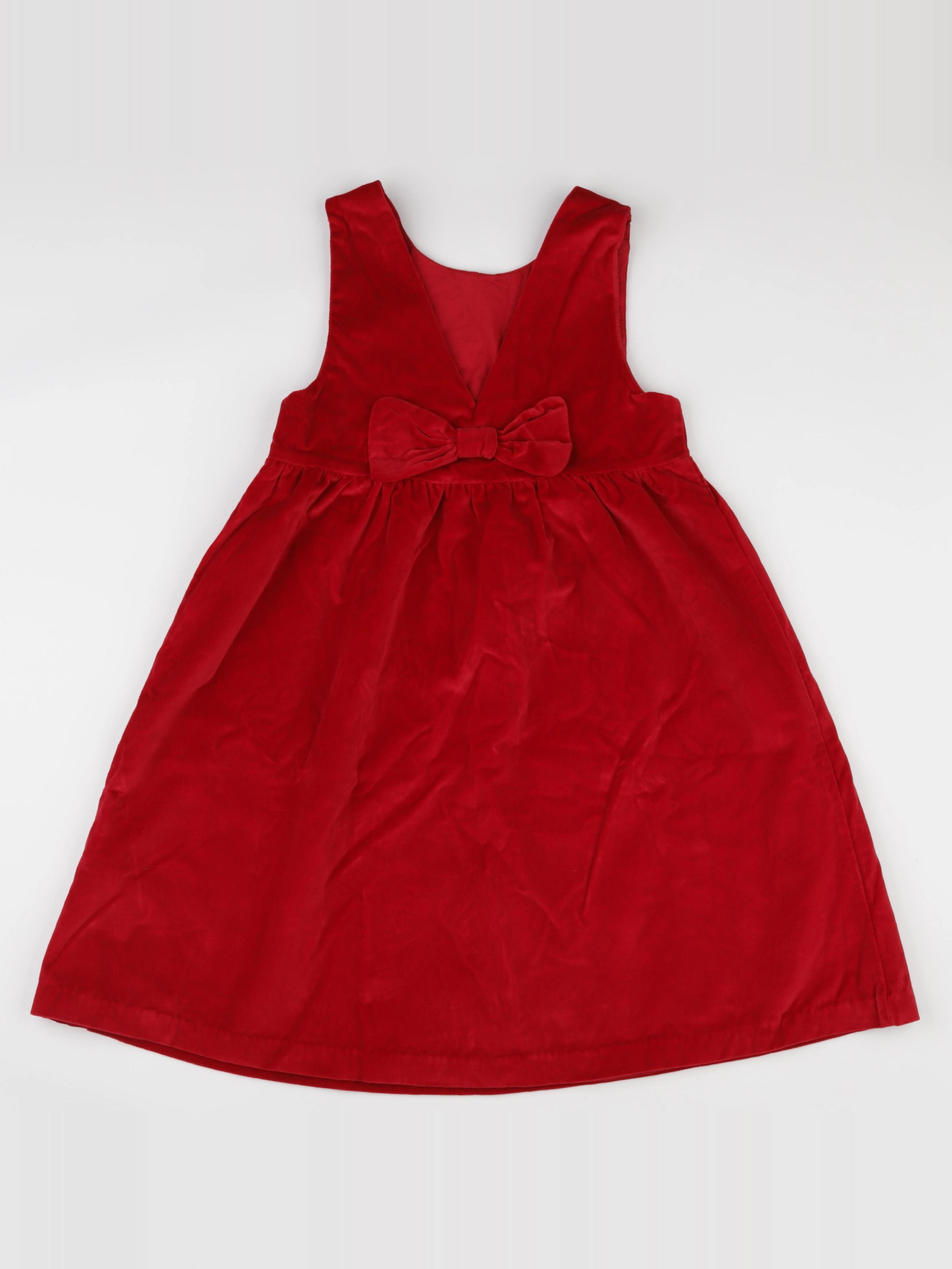 Vertbaudet - robe rouge - 12 ans