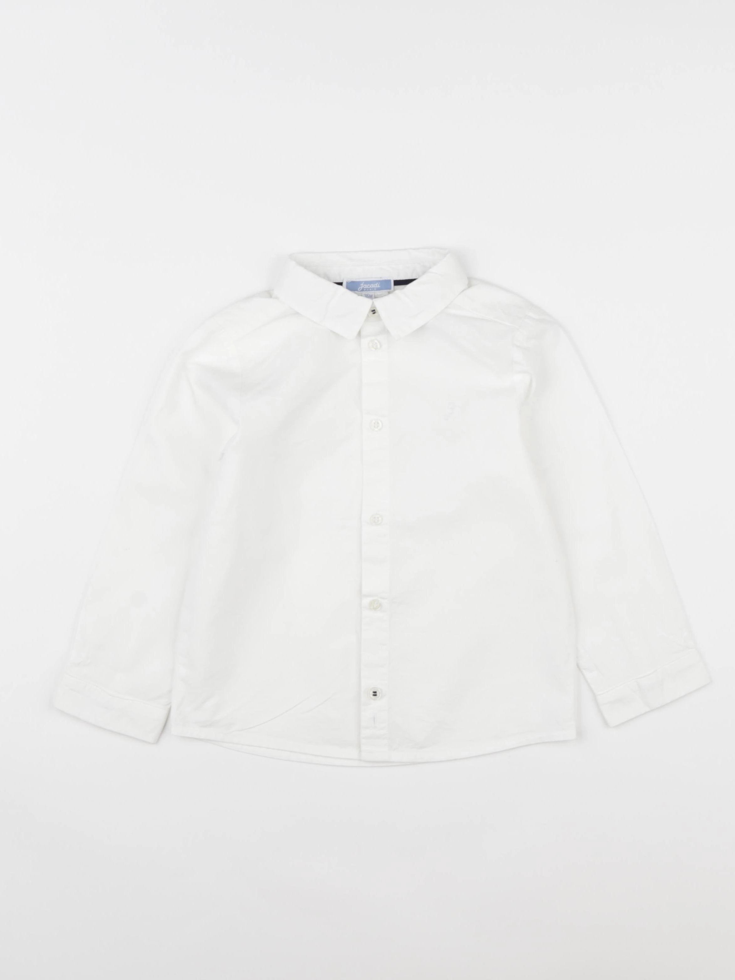 Jacadi - chemise blanc - 36 mois