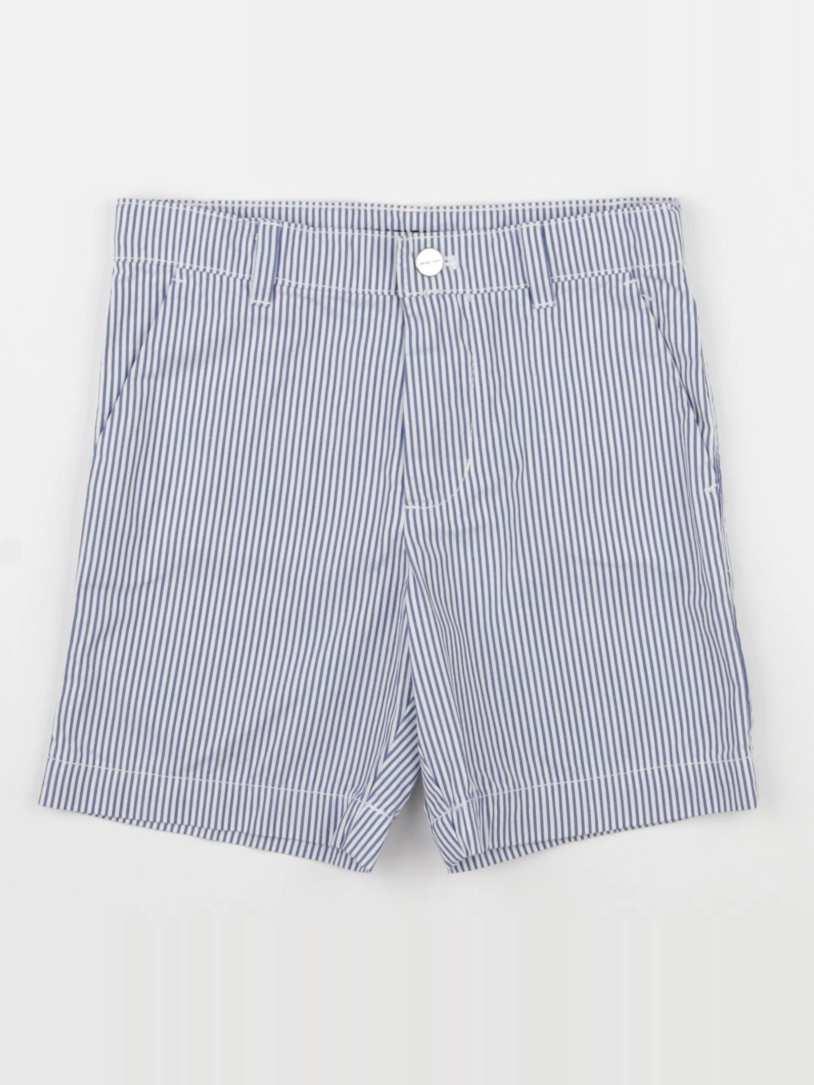 Jacadi - short blanc, bleu - 4 ans