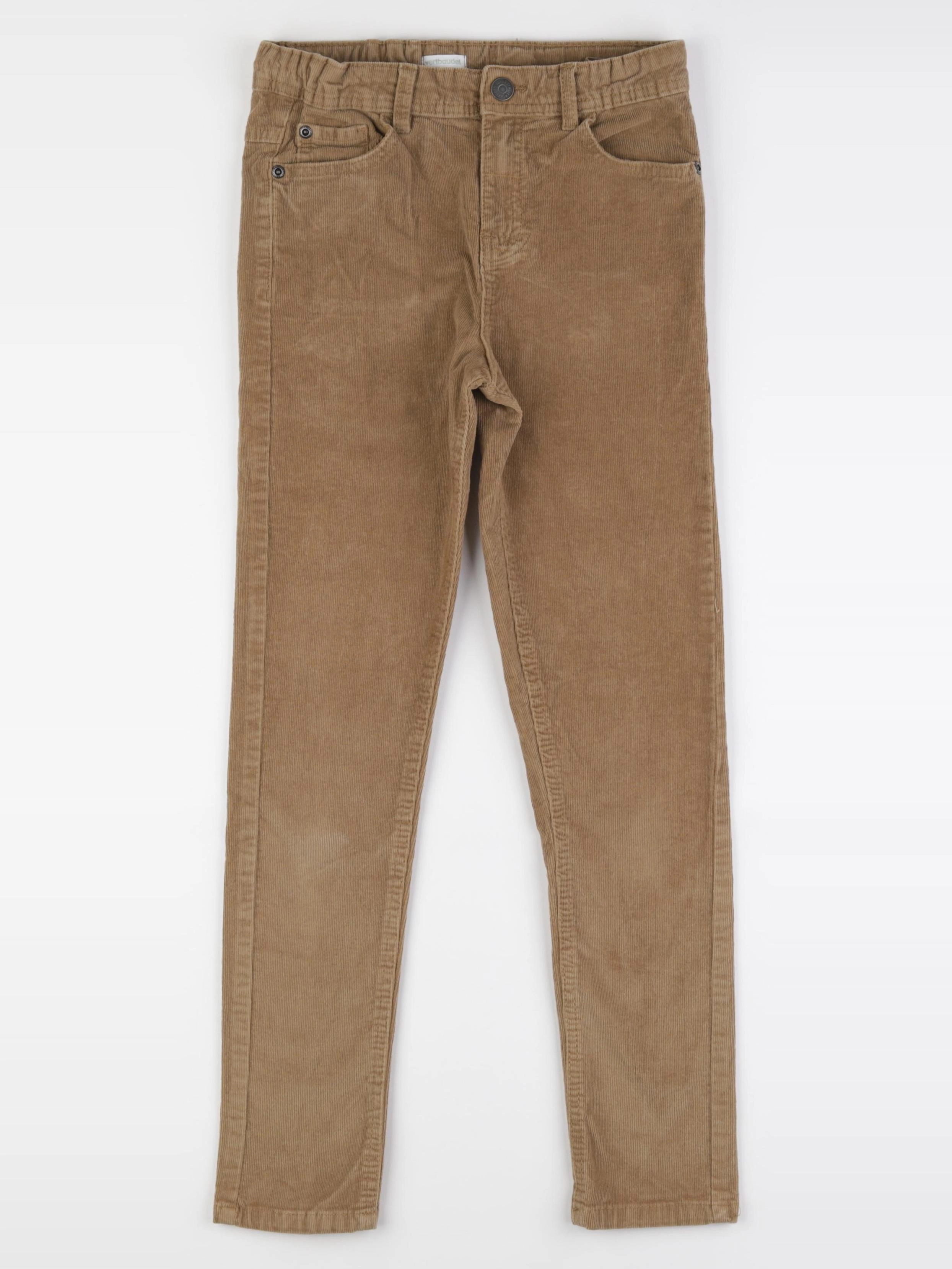Vertbaudet - pantalon marron - 10 ans