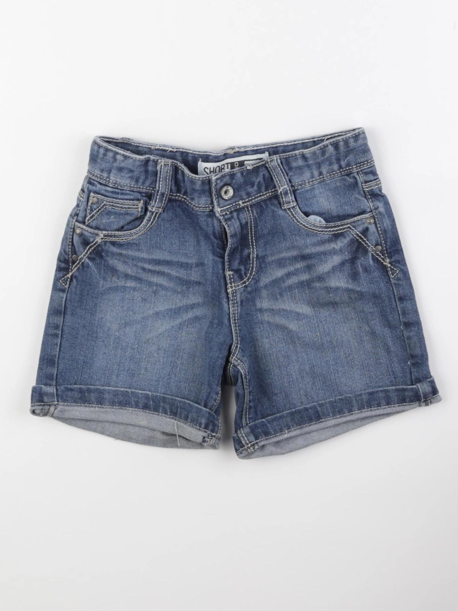 Okaidi - short bleu - 4 ans