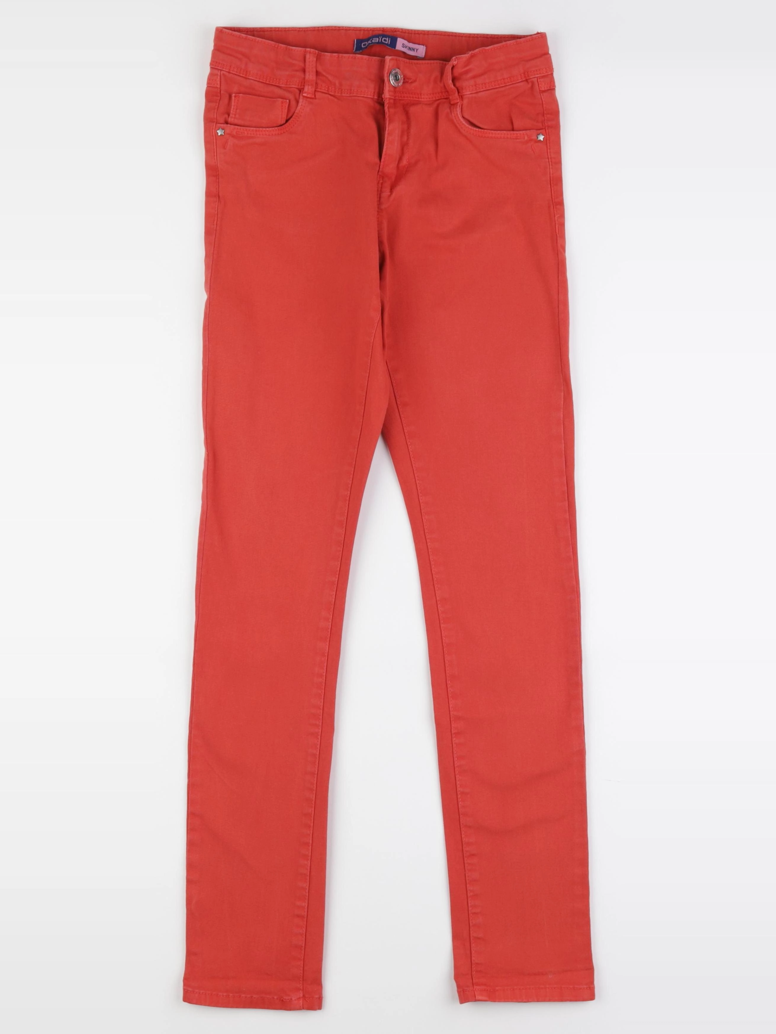 Okaidi - jean orange - 12 ans
