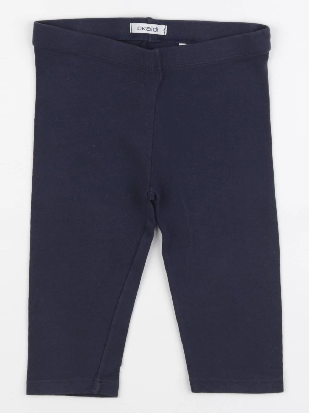 Okaidi - legging court bleu - 5 ans