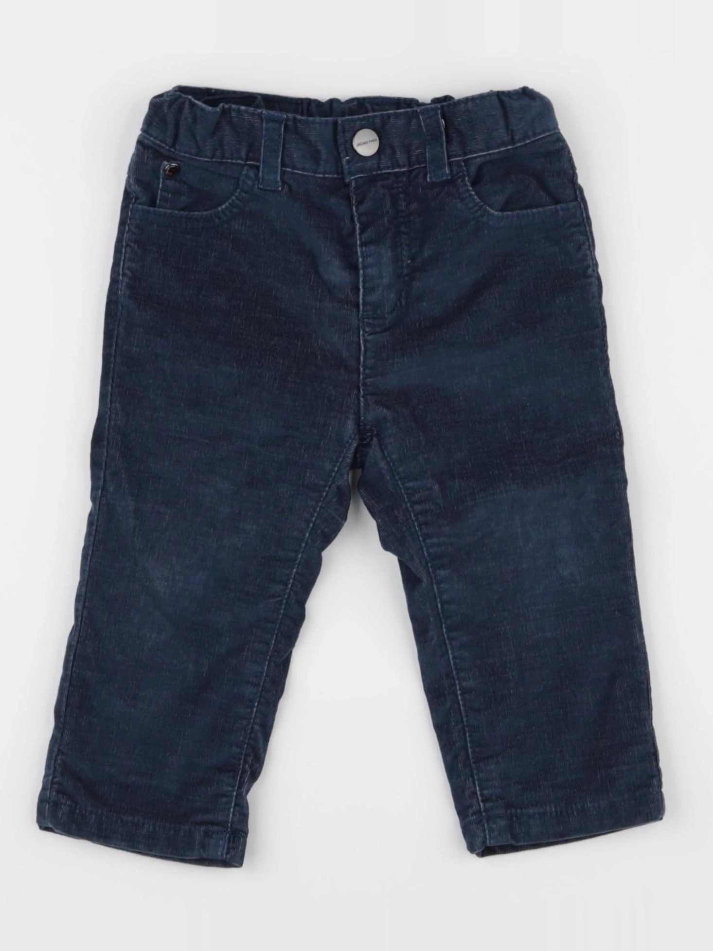 Jacadi - pantalon bleu - 12 mois