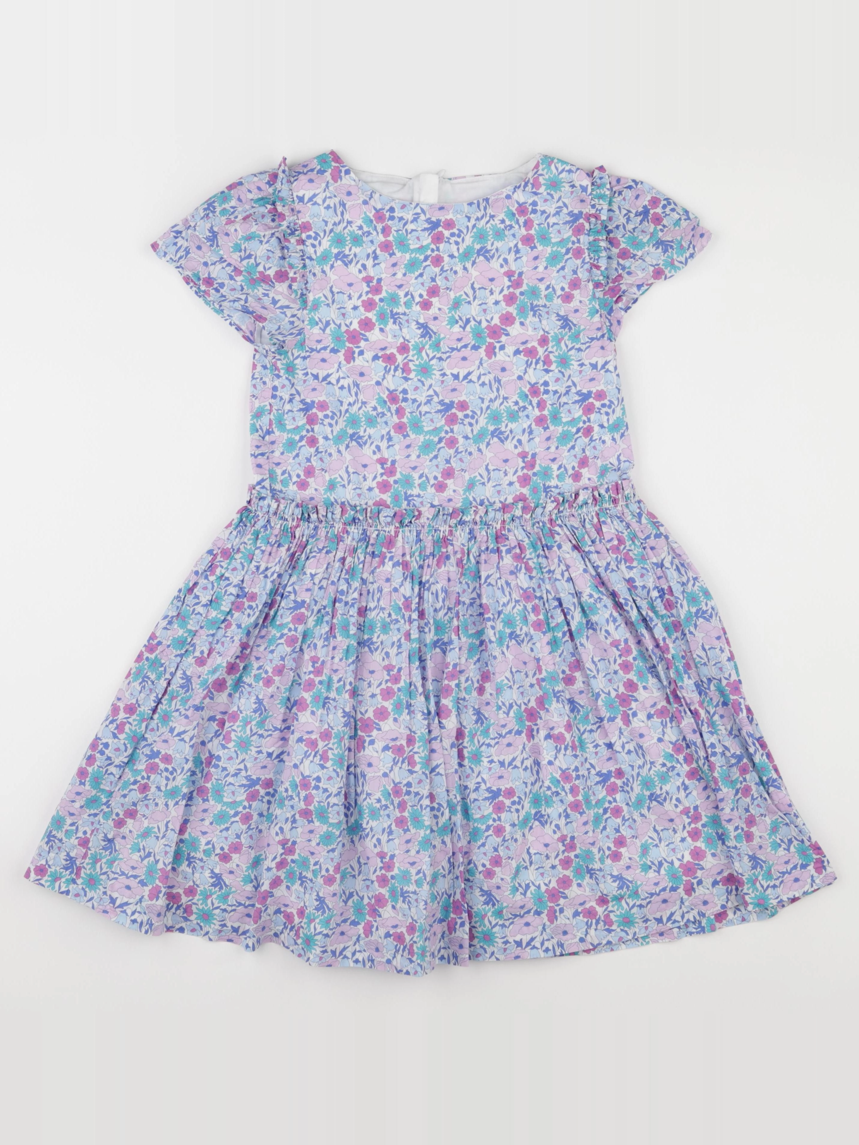 Jacadi - robe liberty multicolore - 8 ans