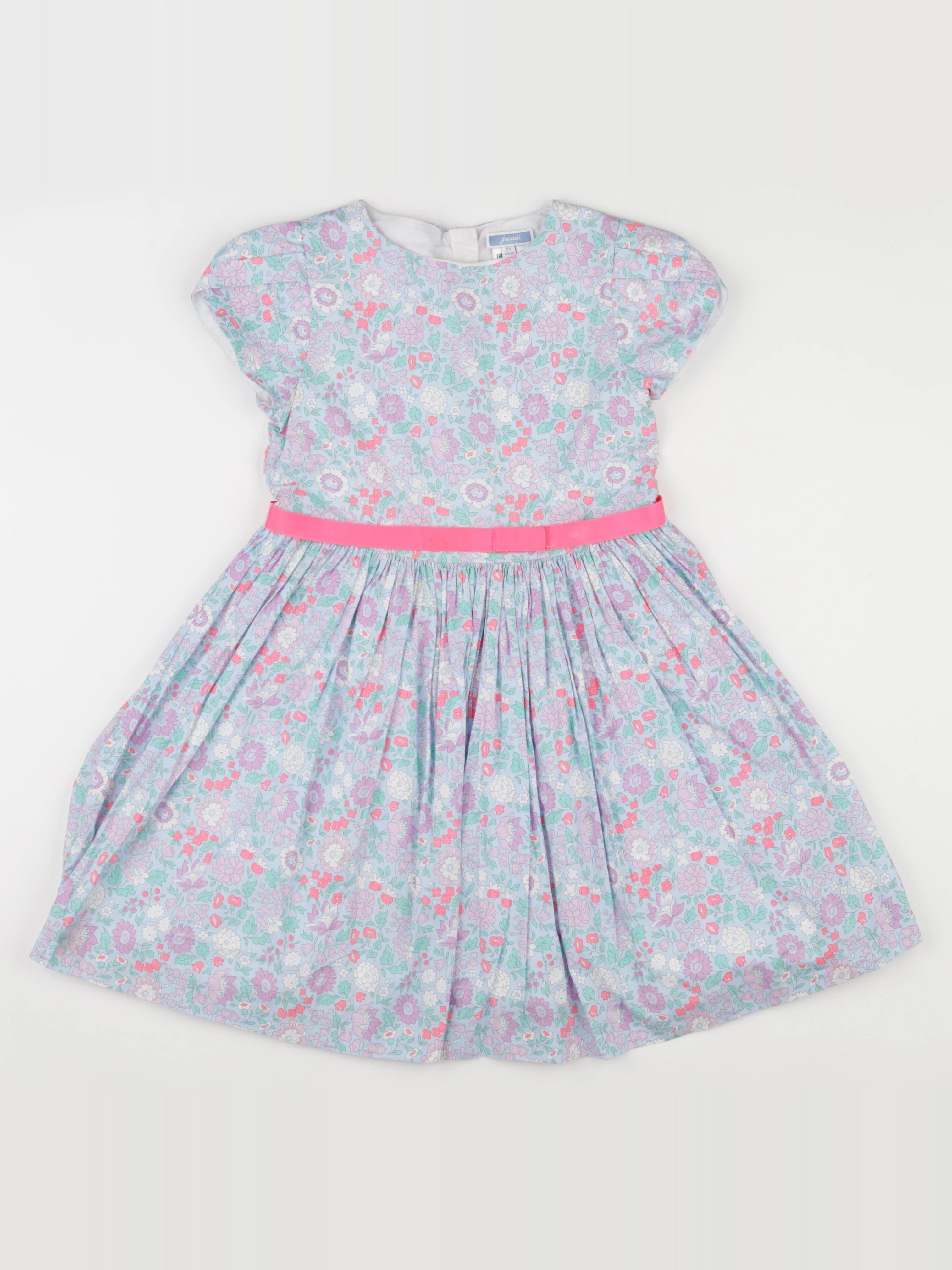 Jacadi - robe liberty multicolore - 8 ans