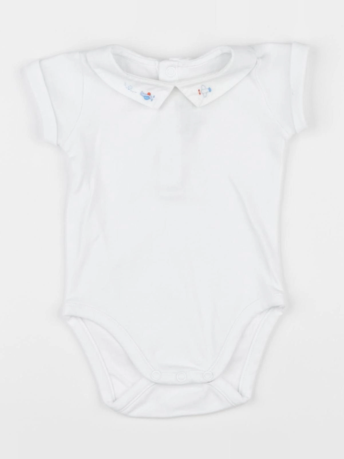 Jacadi - body à col blanc - 3 mois