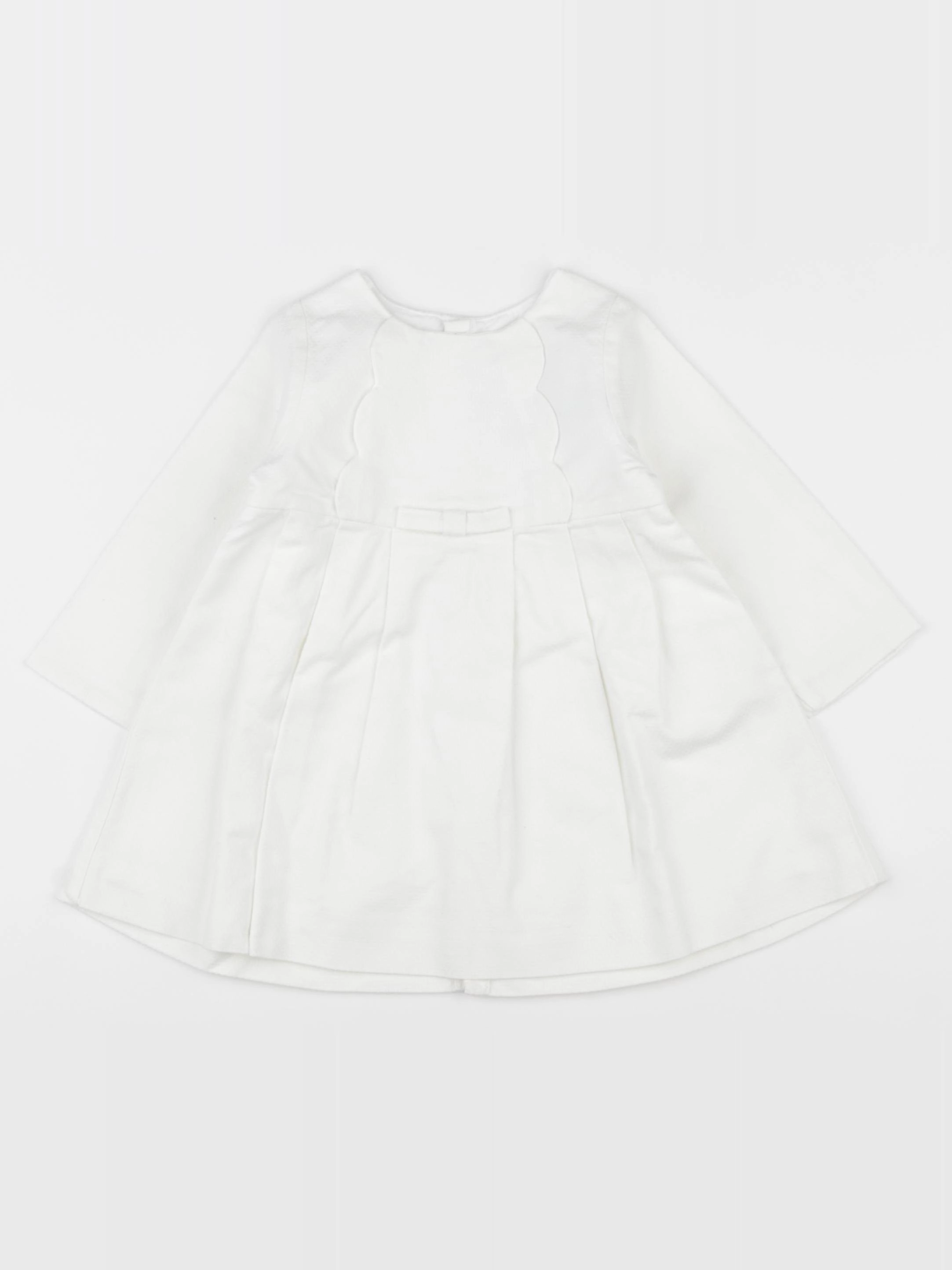 Jacadi - robe blanc - 12 mois