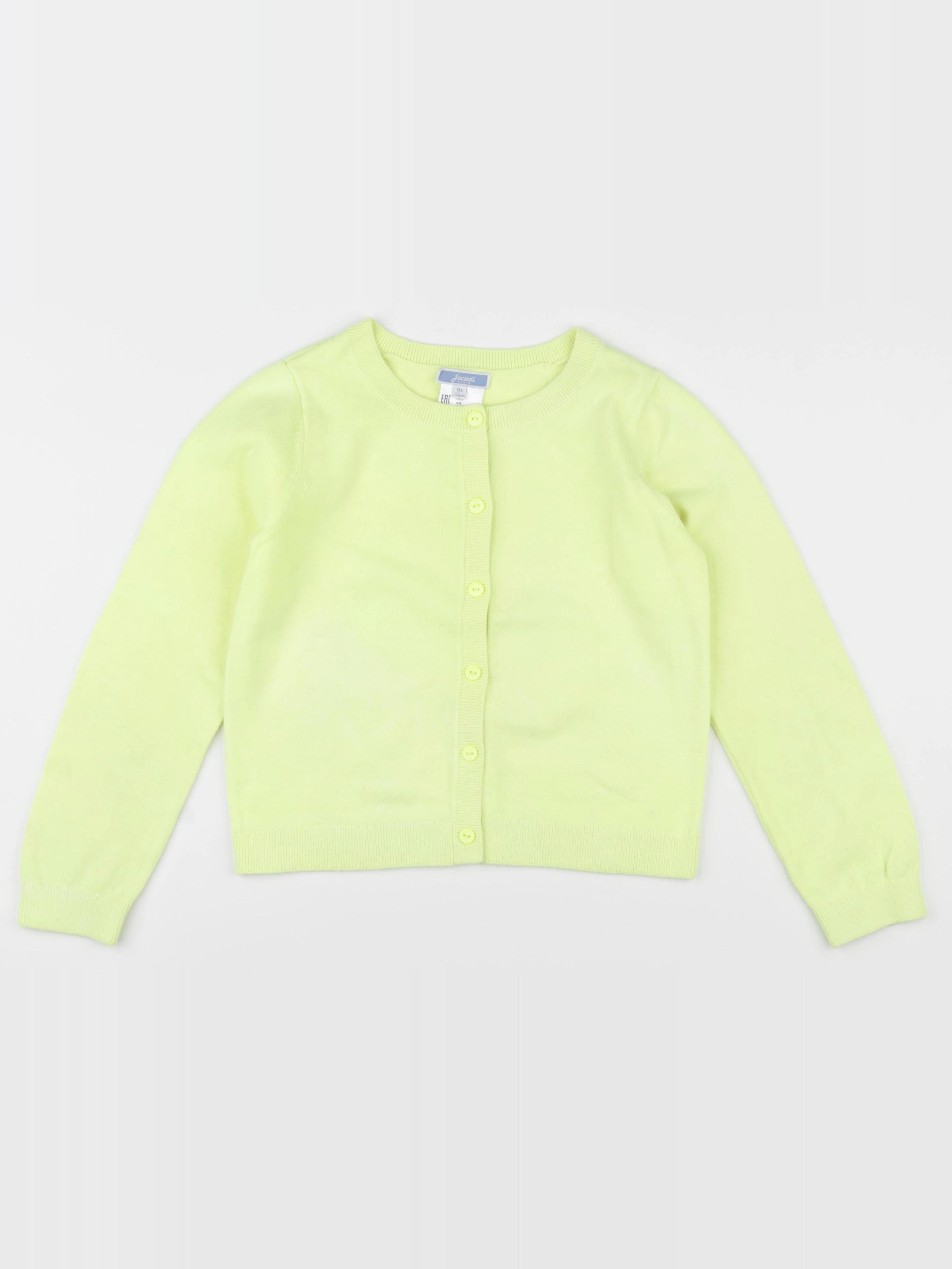 Jacadi - gilet jaune - 8 ans