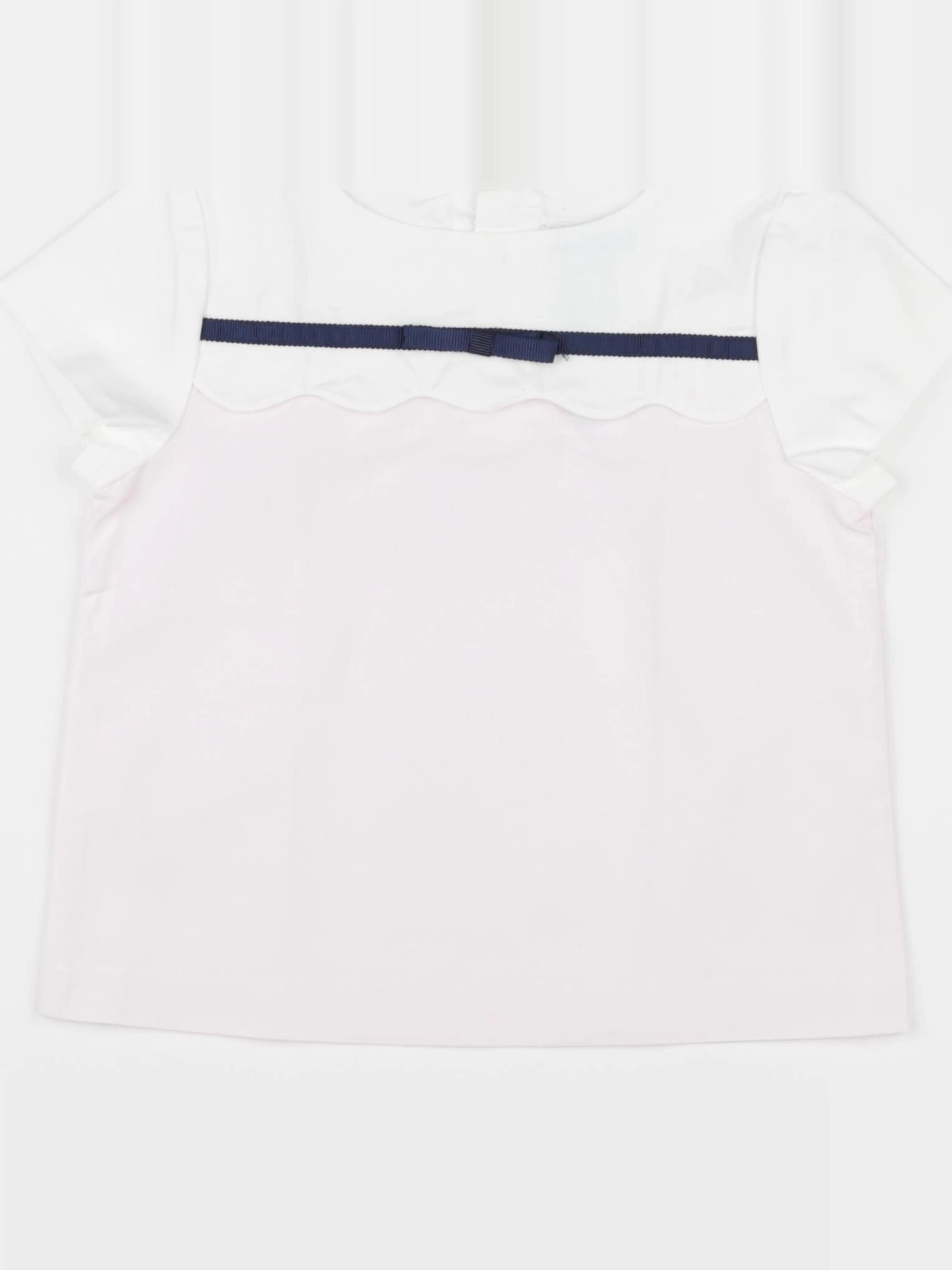 Jacadi - blouse blanc, rose - 4 ans