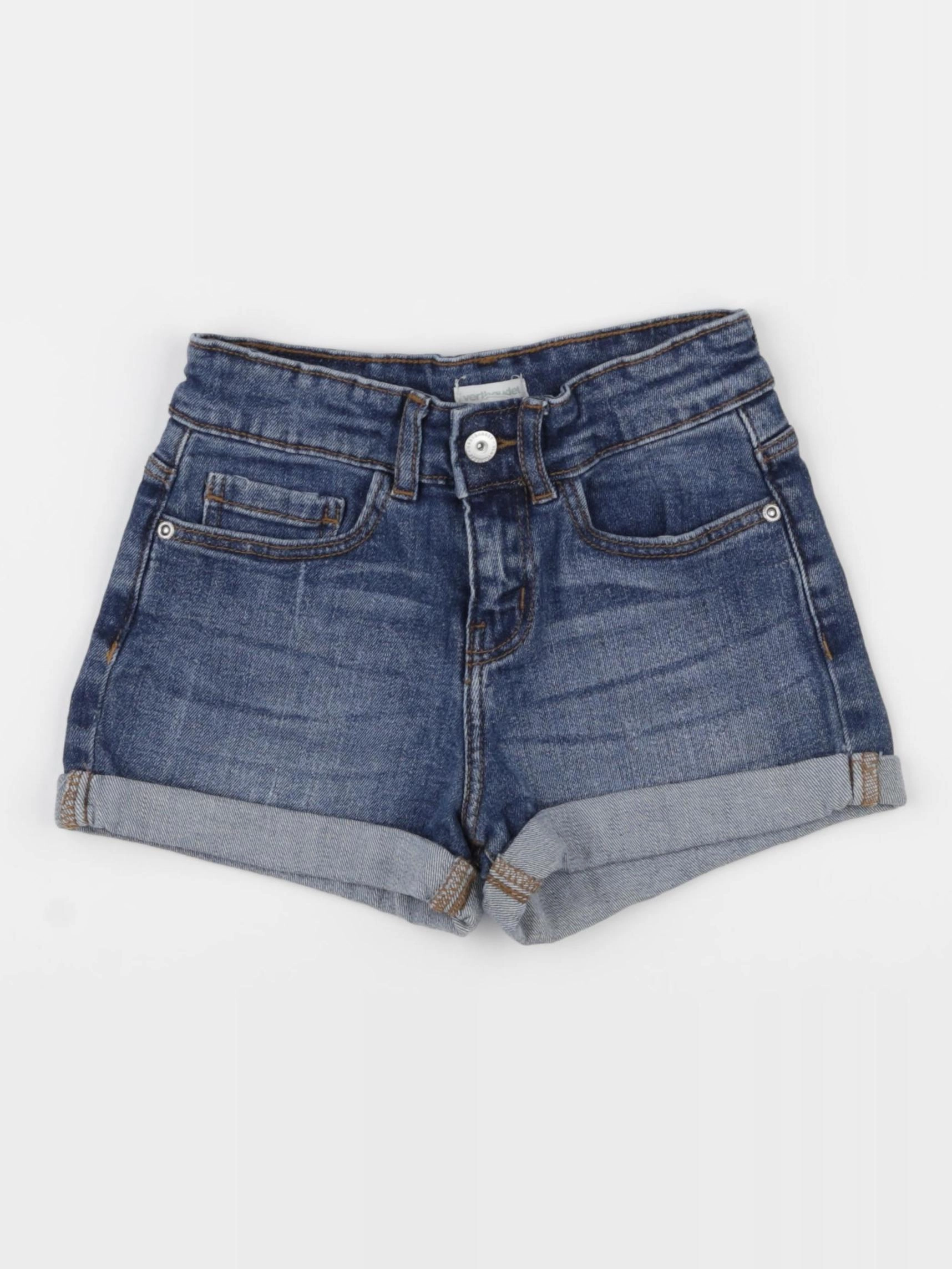 Vertbaudet - short bleu - 8 ans