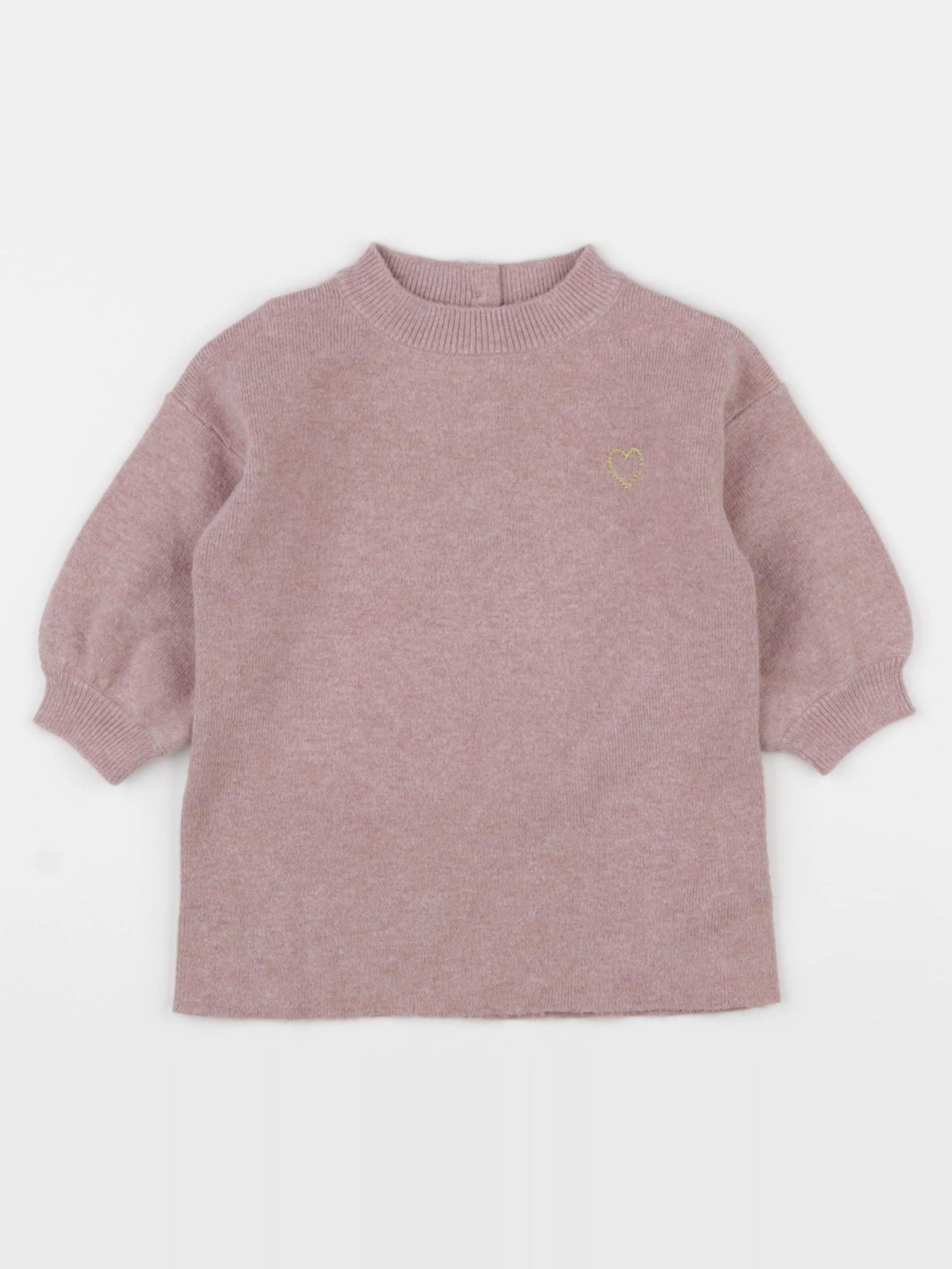 Vertbaudet - robe rose - 6 mois