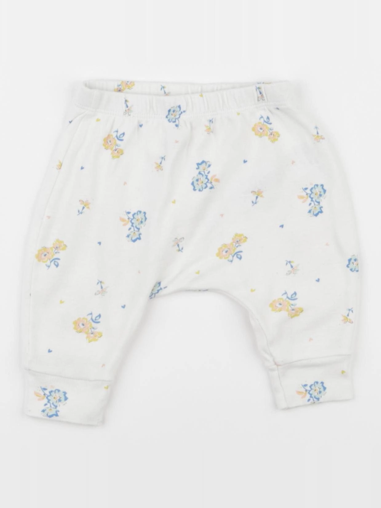 Petit Bateau - pantalon blanc - 1 mois