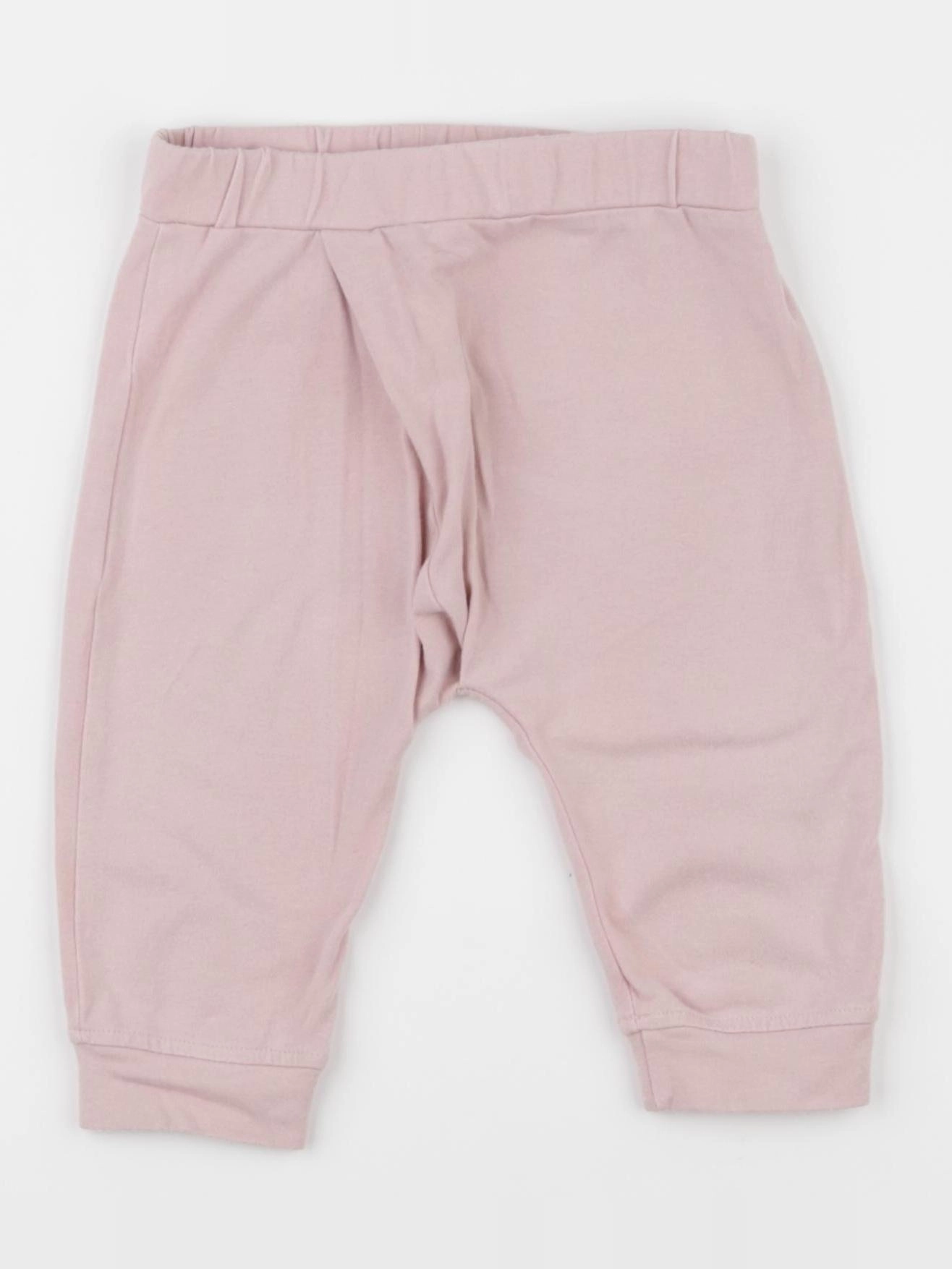 Vertbaudet - pantalon rose - 12 mois