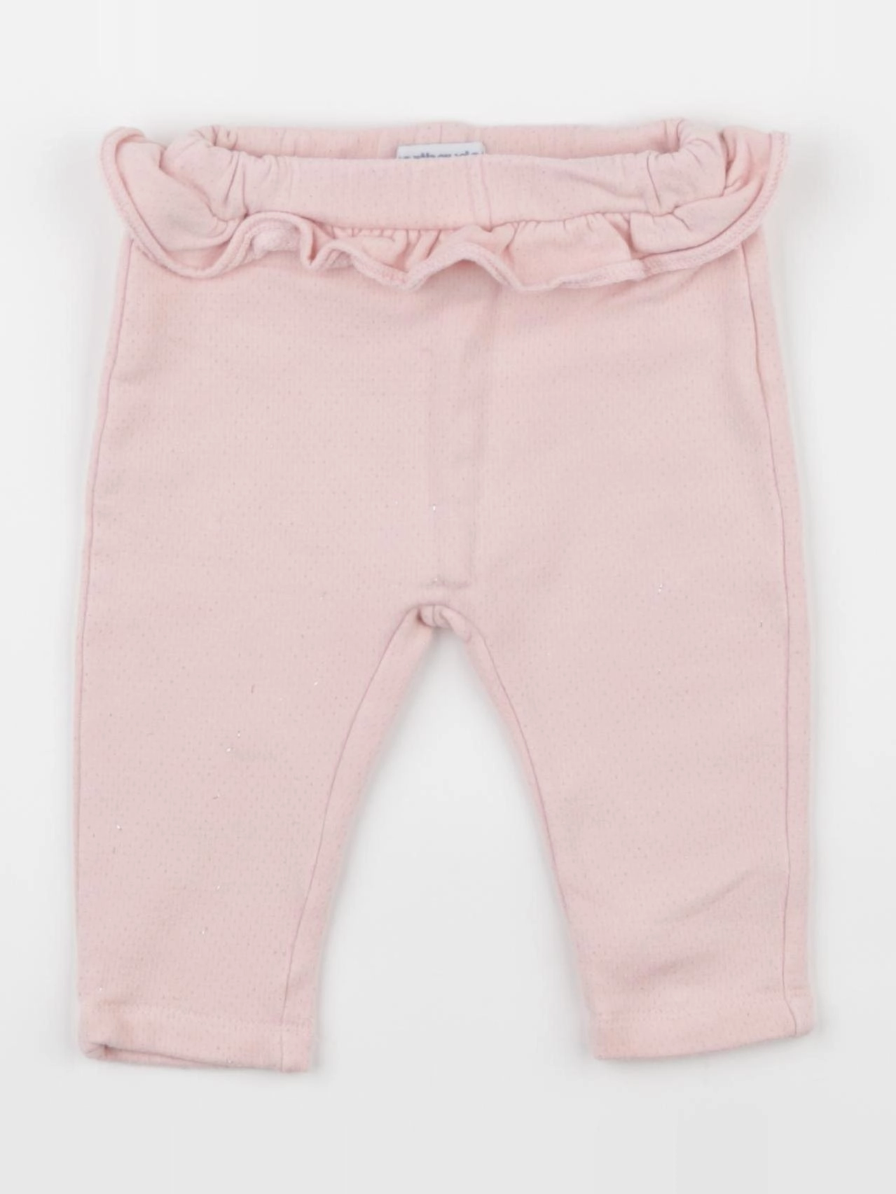 Vertbaudet - pantalon rose - 9 mois