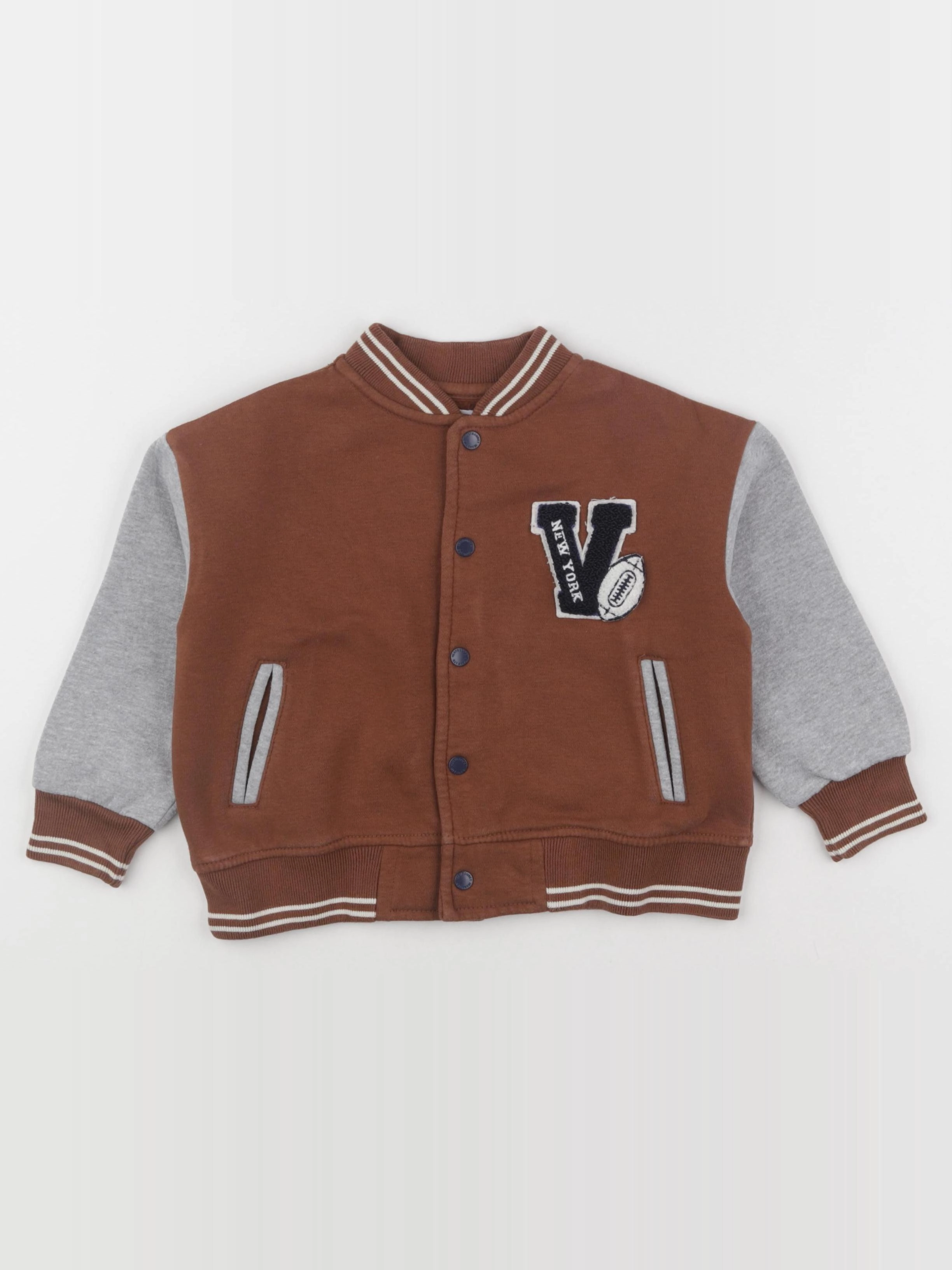 Vertbaudet - veste marron - 3 ans
