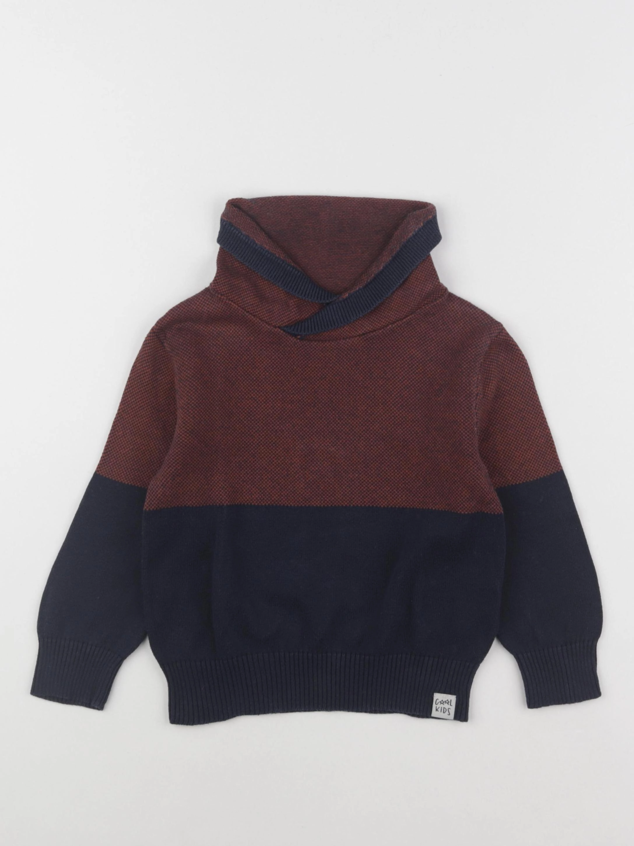 Vertbaudet - pull bleu - 4 ans