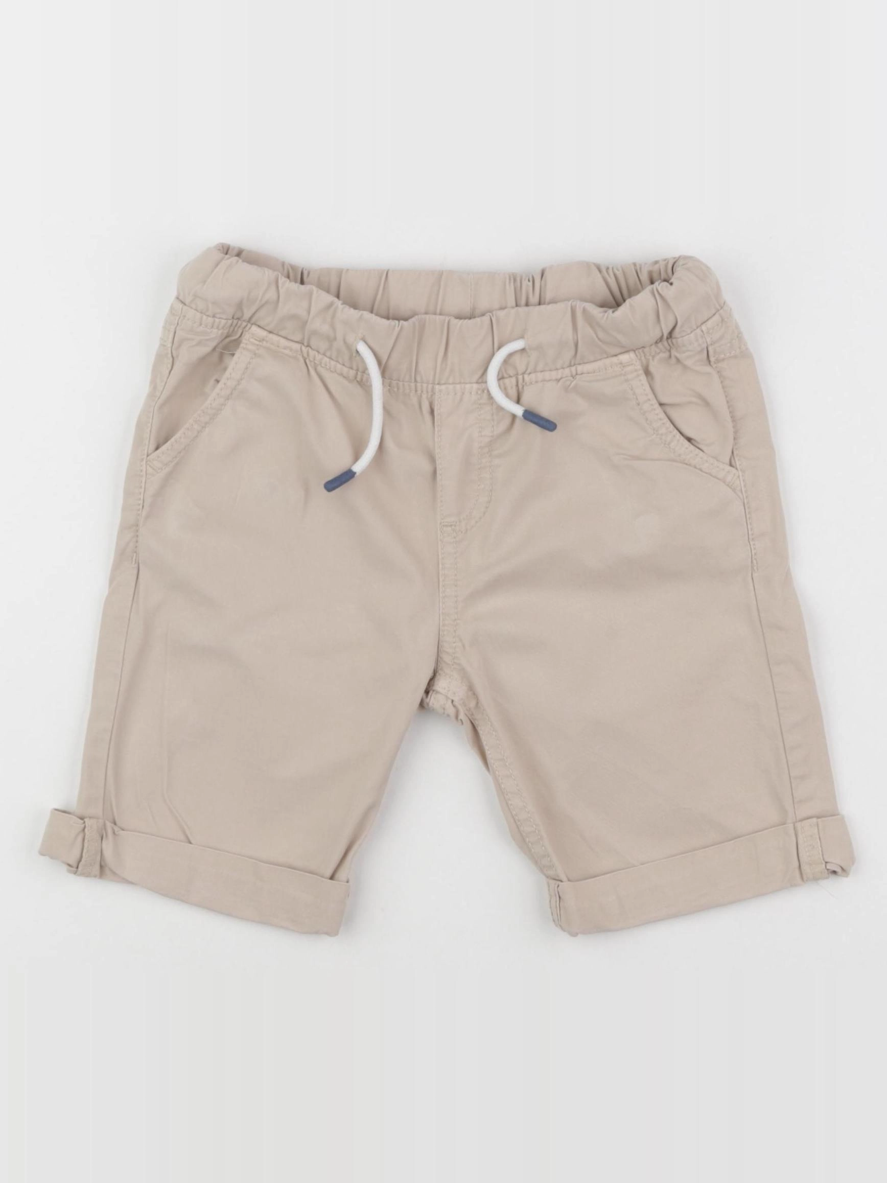 Vertbaudet - short beige - 5 ans