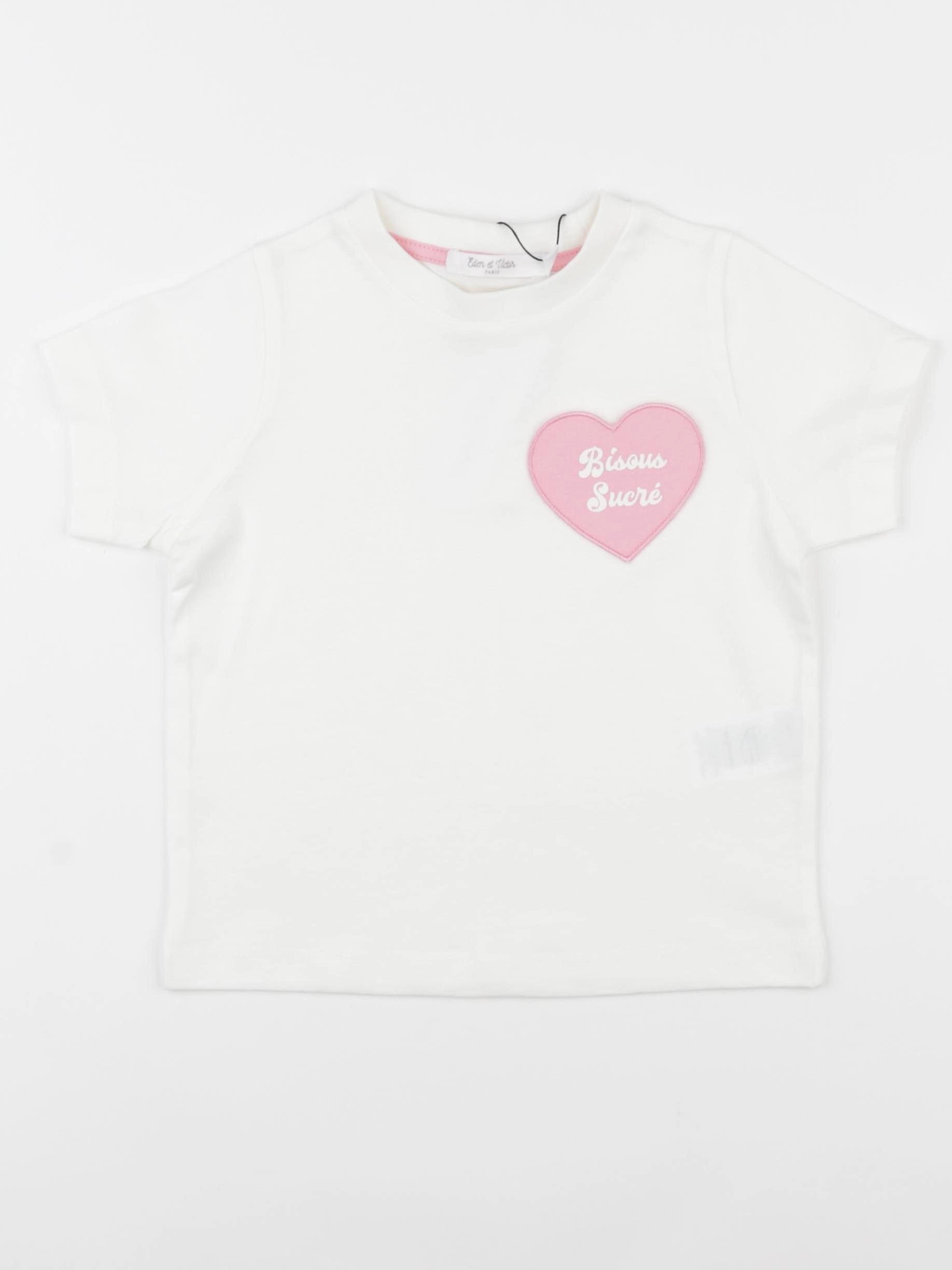Eden & Victor - tee-shirt rose - 3 ans