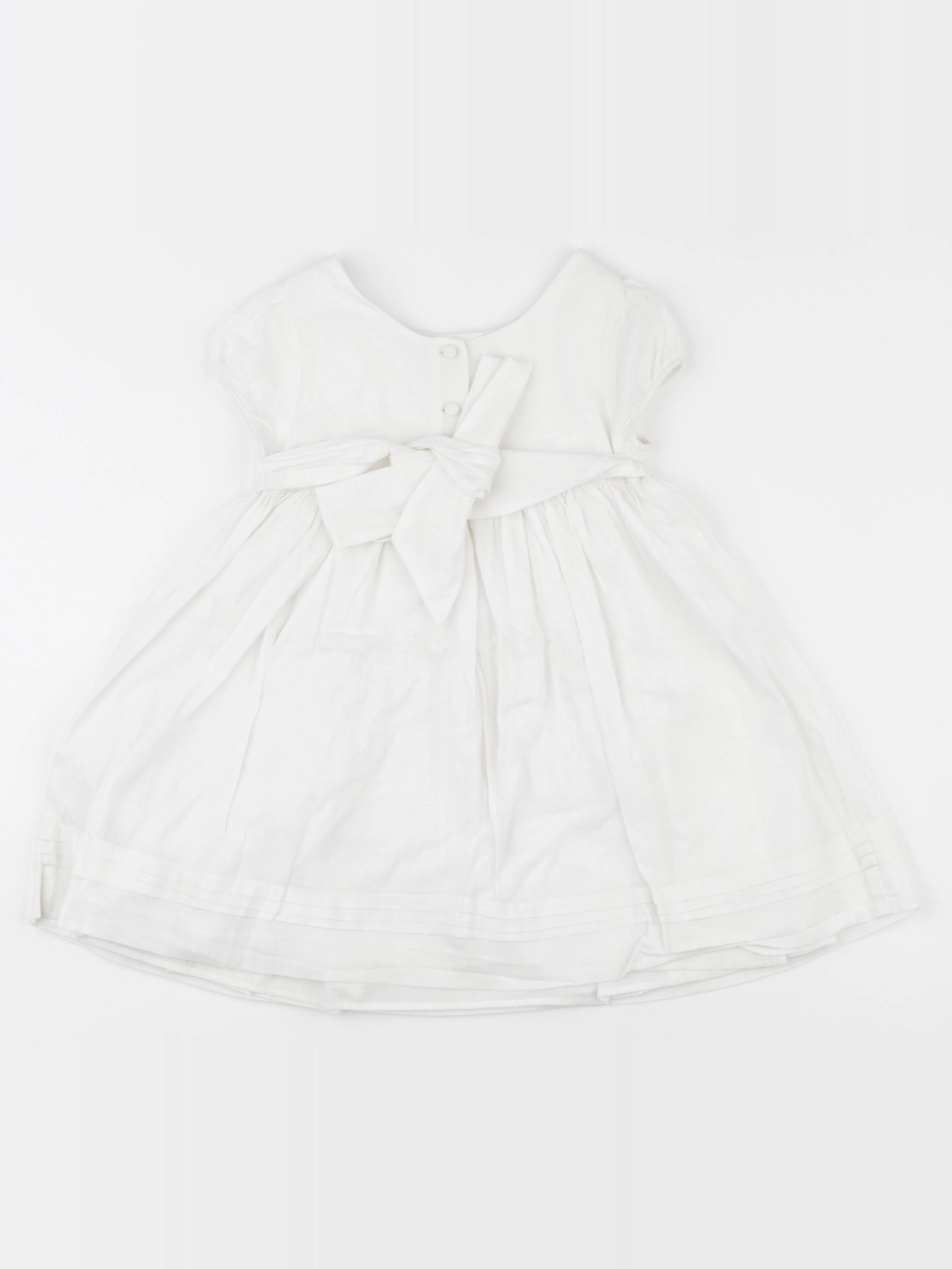 Cyrillus - robe blanc - 36 mois