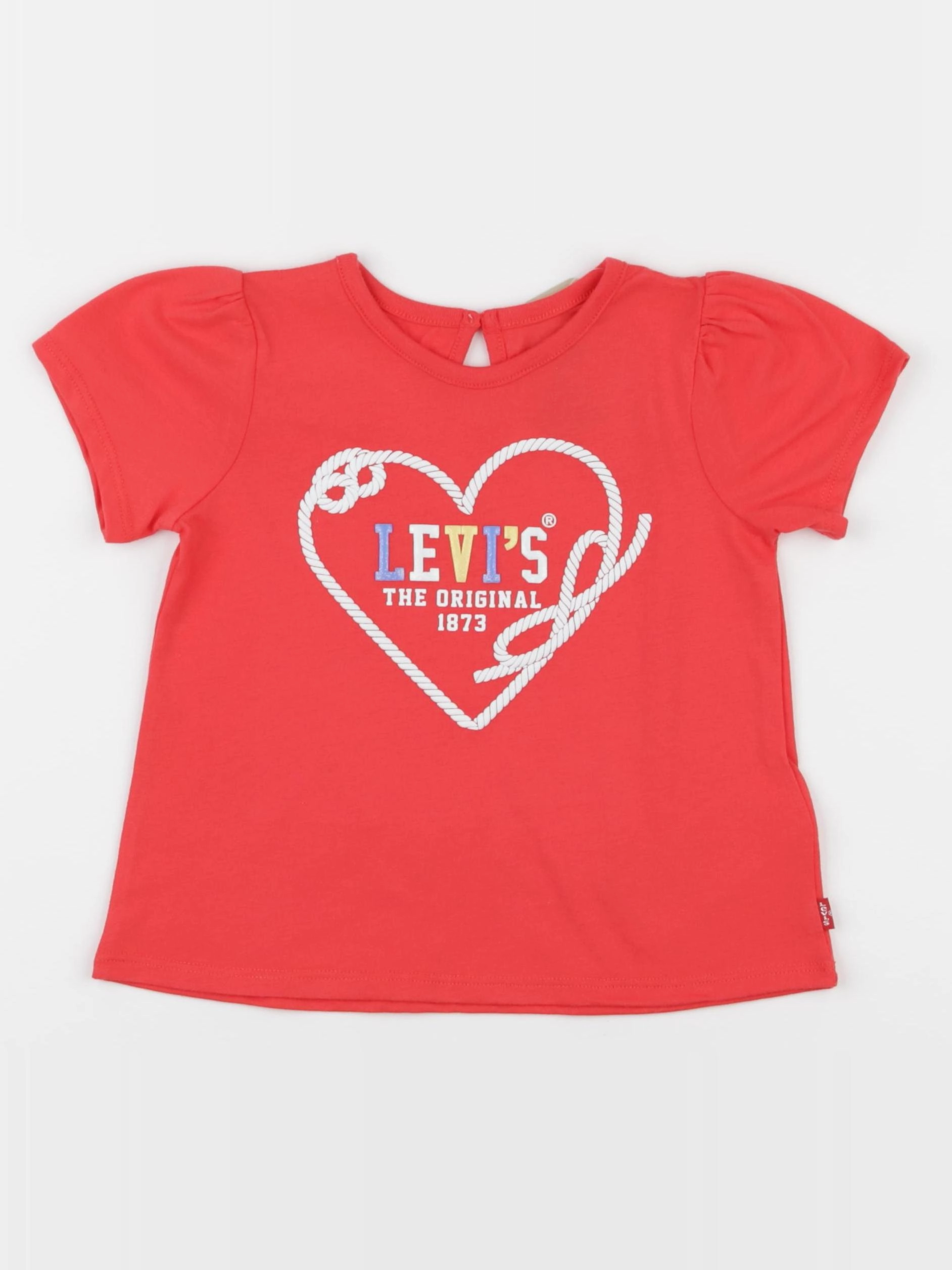 Levi's - tee-shirt rouge - 36 mois