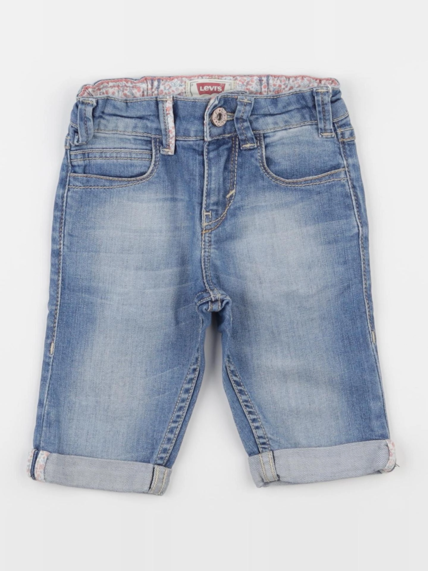 Levi's - short bleu - 3 ans