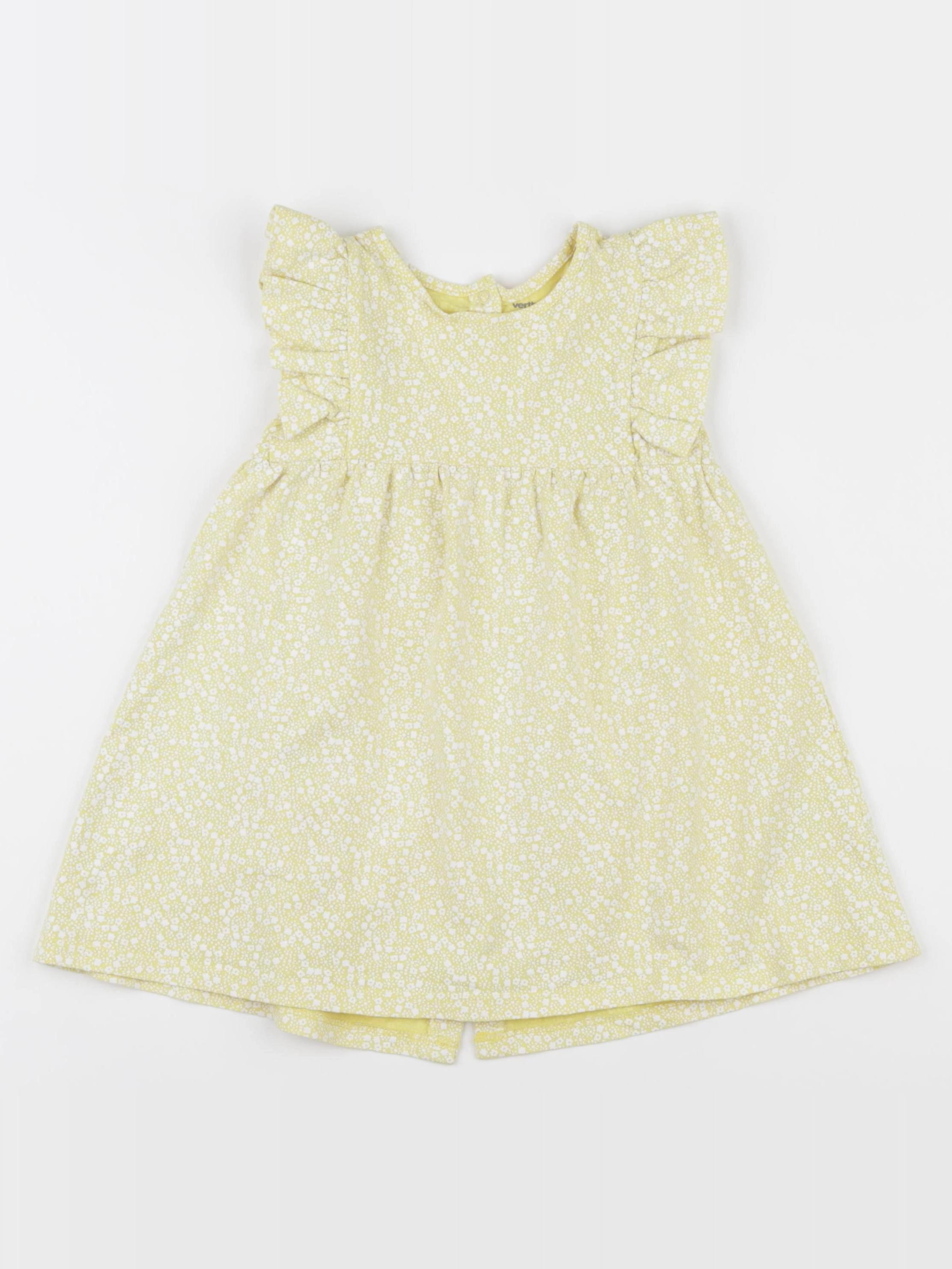 Vertbaudet - robe jaune - 3 ans
