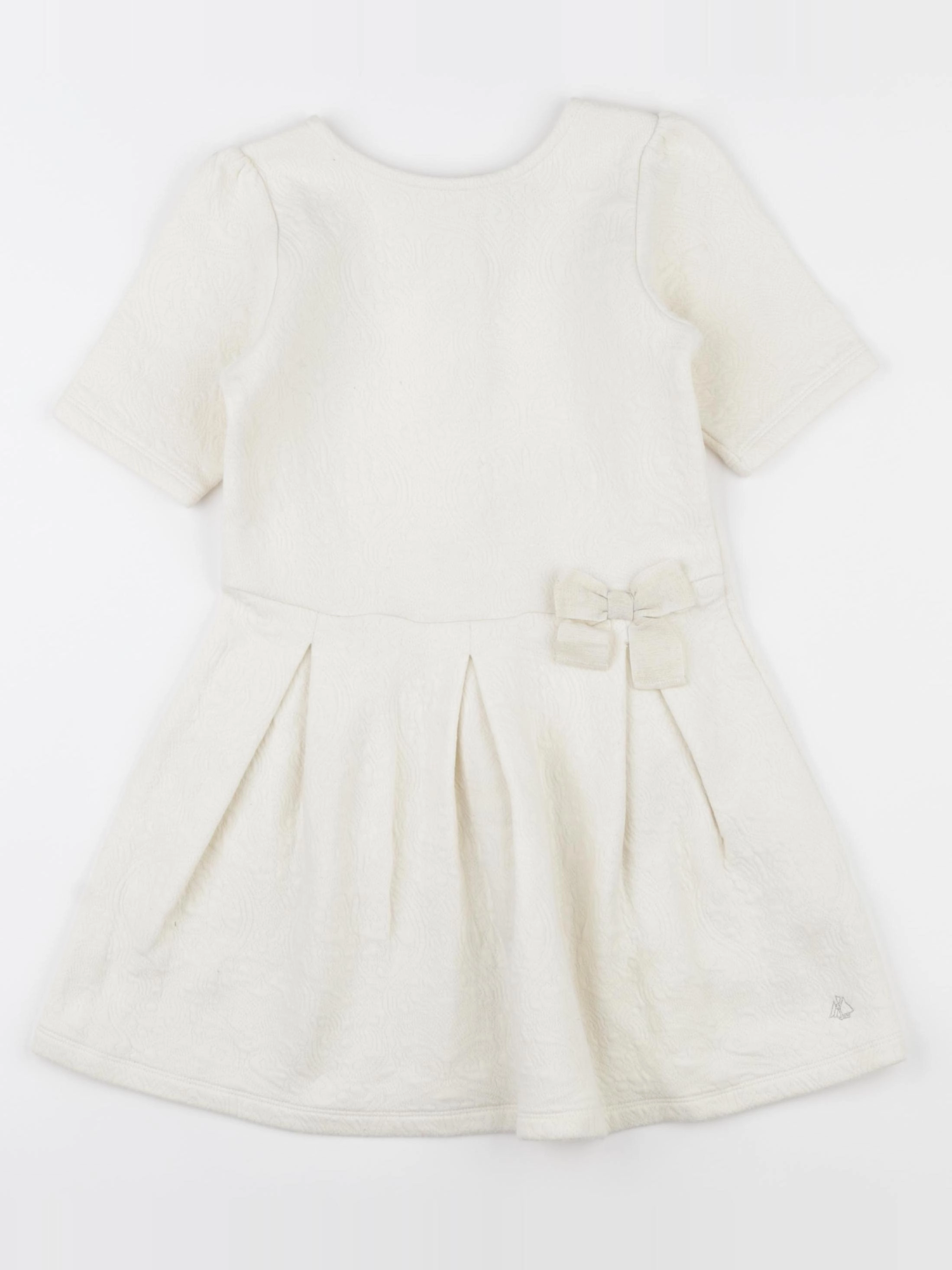 Petit Bateau - robe beige - 5 ans