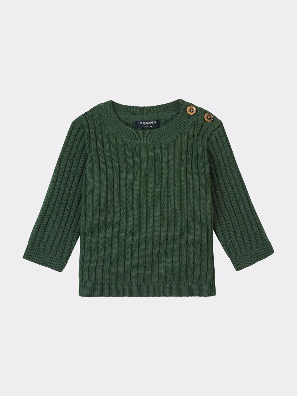 Noppies - pull GOLBEY vert (neuf) - 9/12 mois