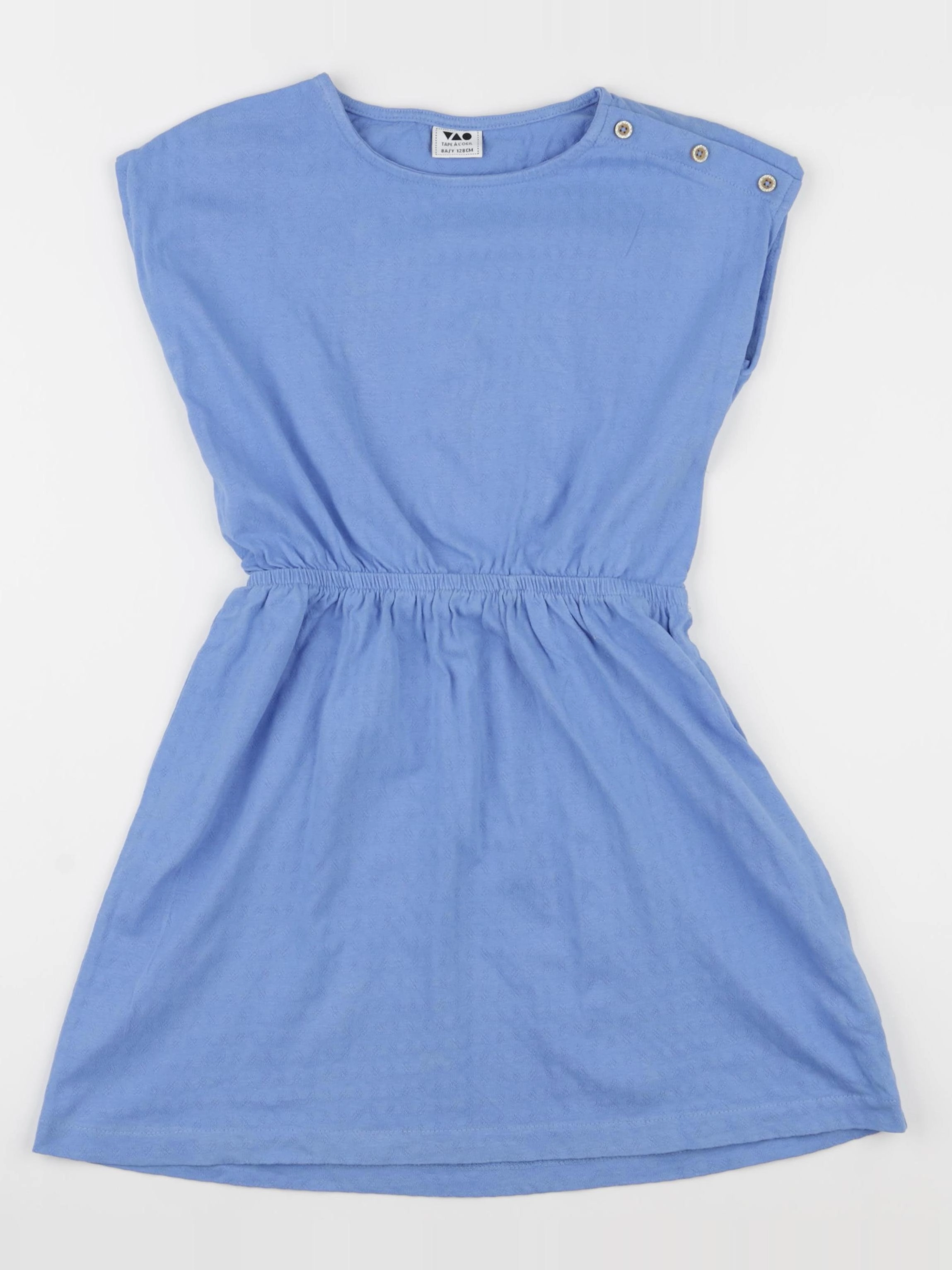 Tape à l'oeil - robe bleu - 8 ans