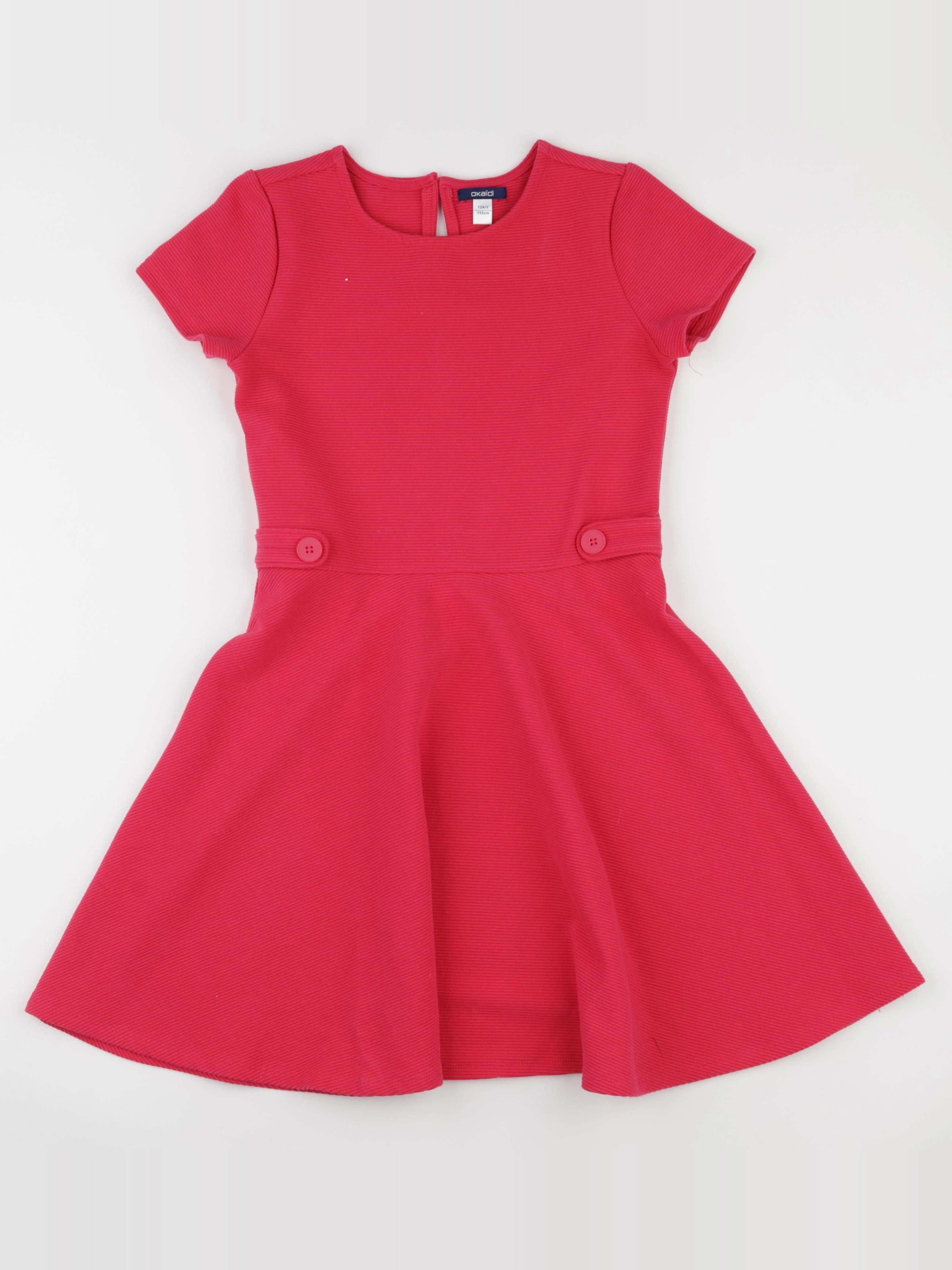 Okaidi - robe rose - 12 ans