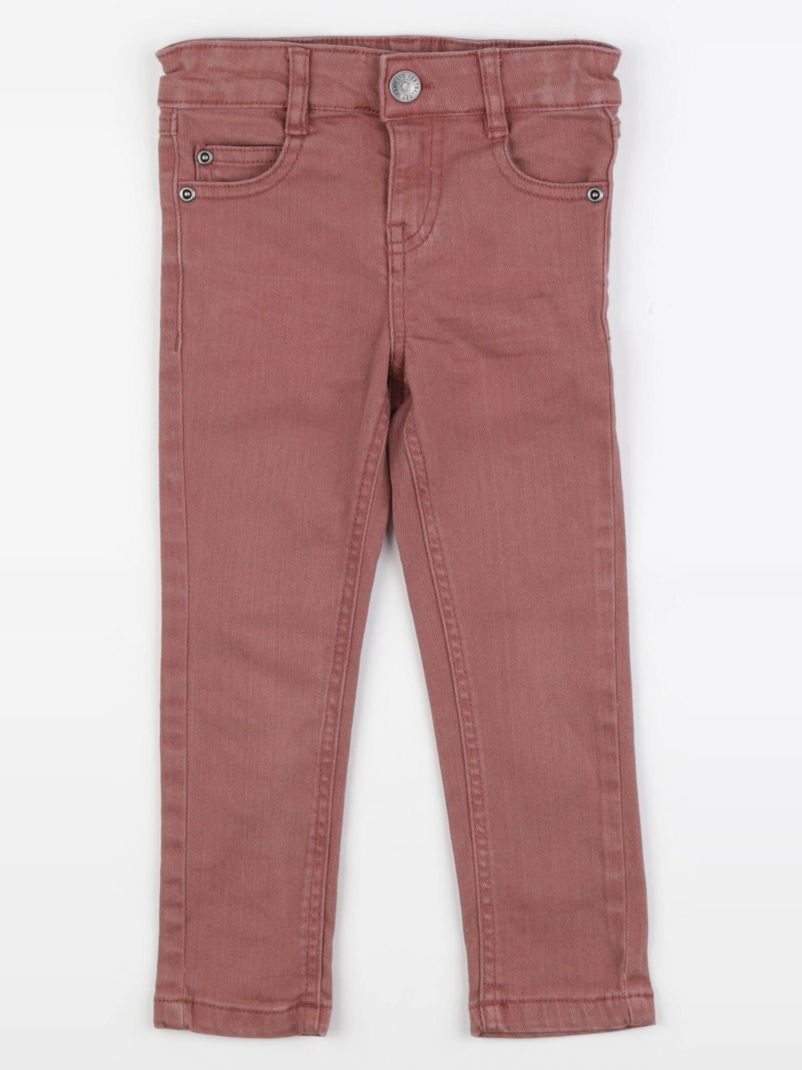 Vertbaudet - pantalon marron - 3 ans