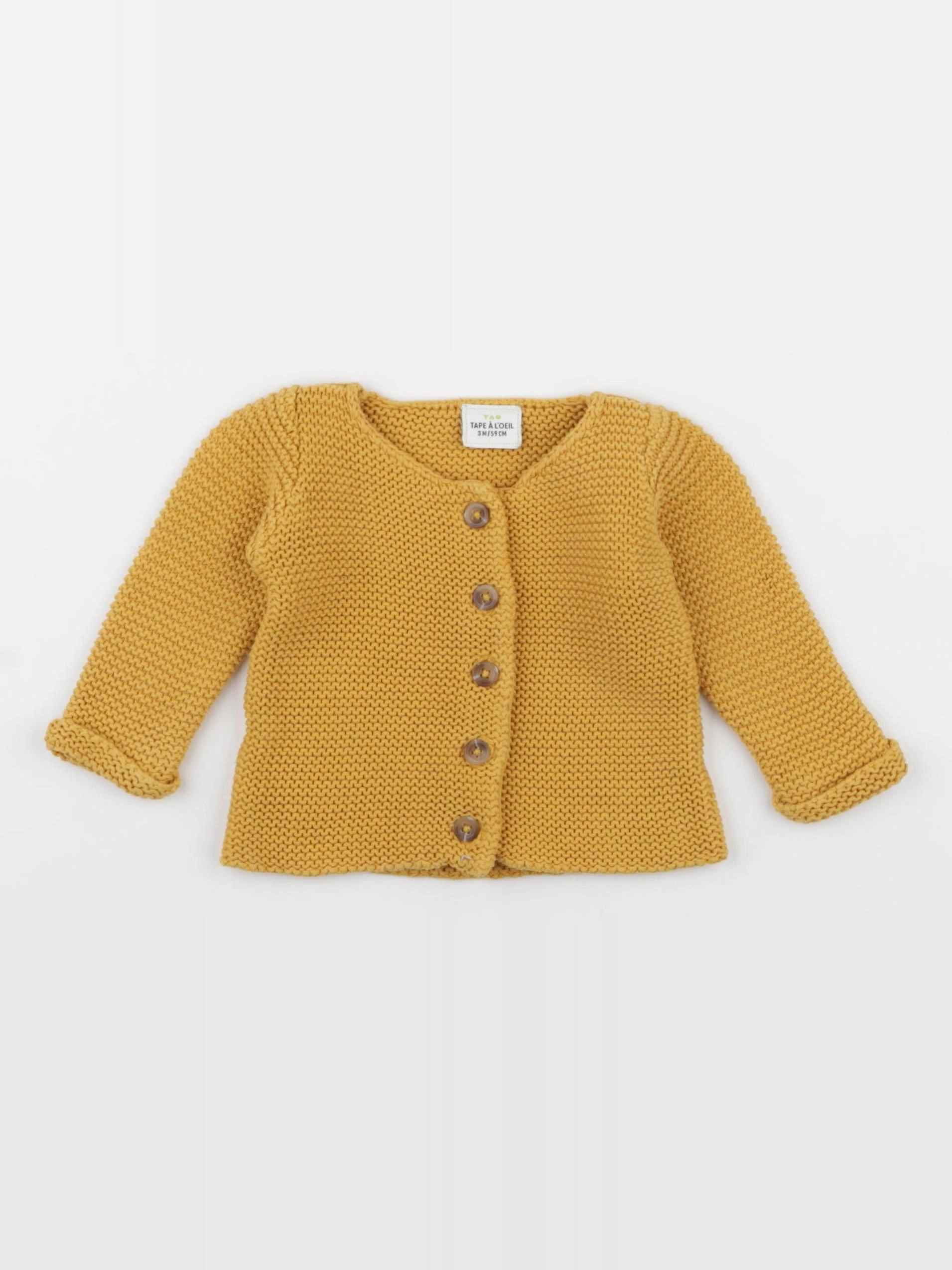 Tape à l'oeil - gilet jaune - 3 mois