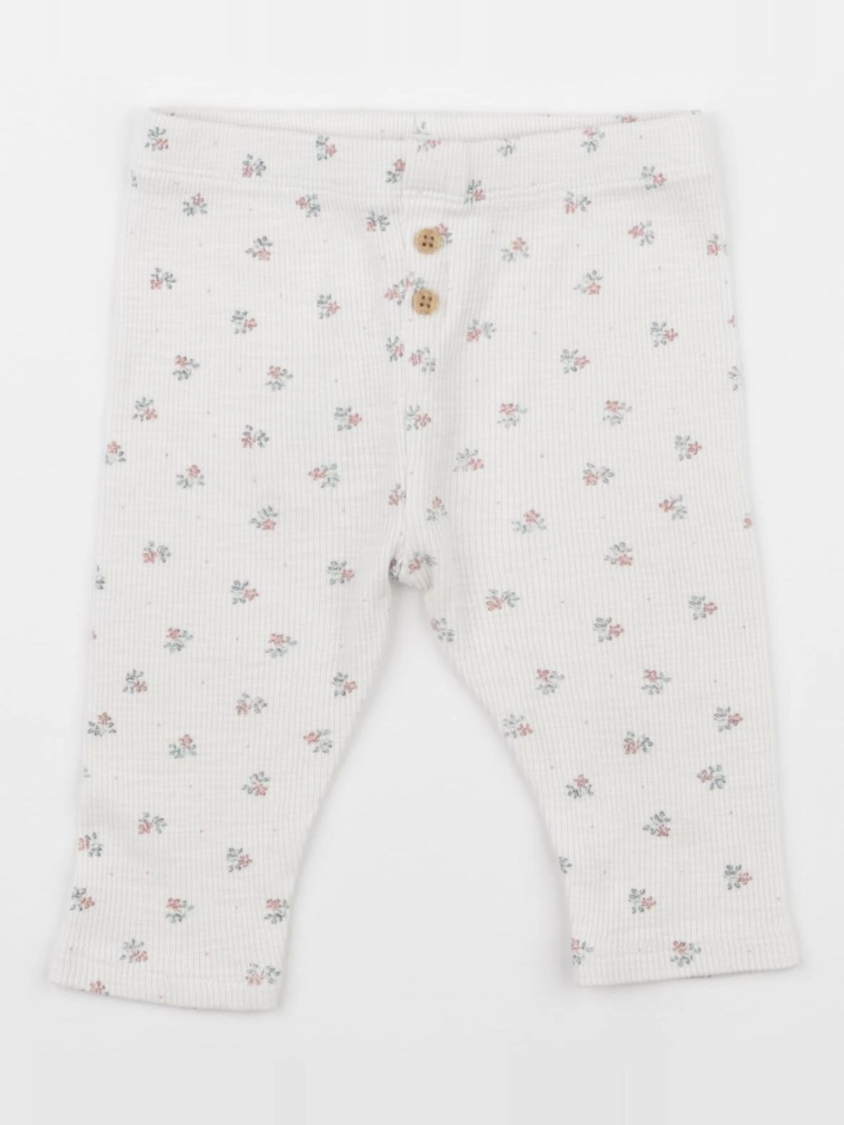 Vertbaudet - legging blanc - 9 mois