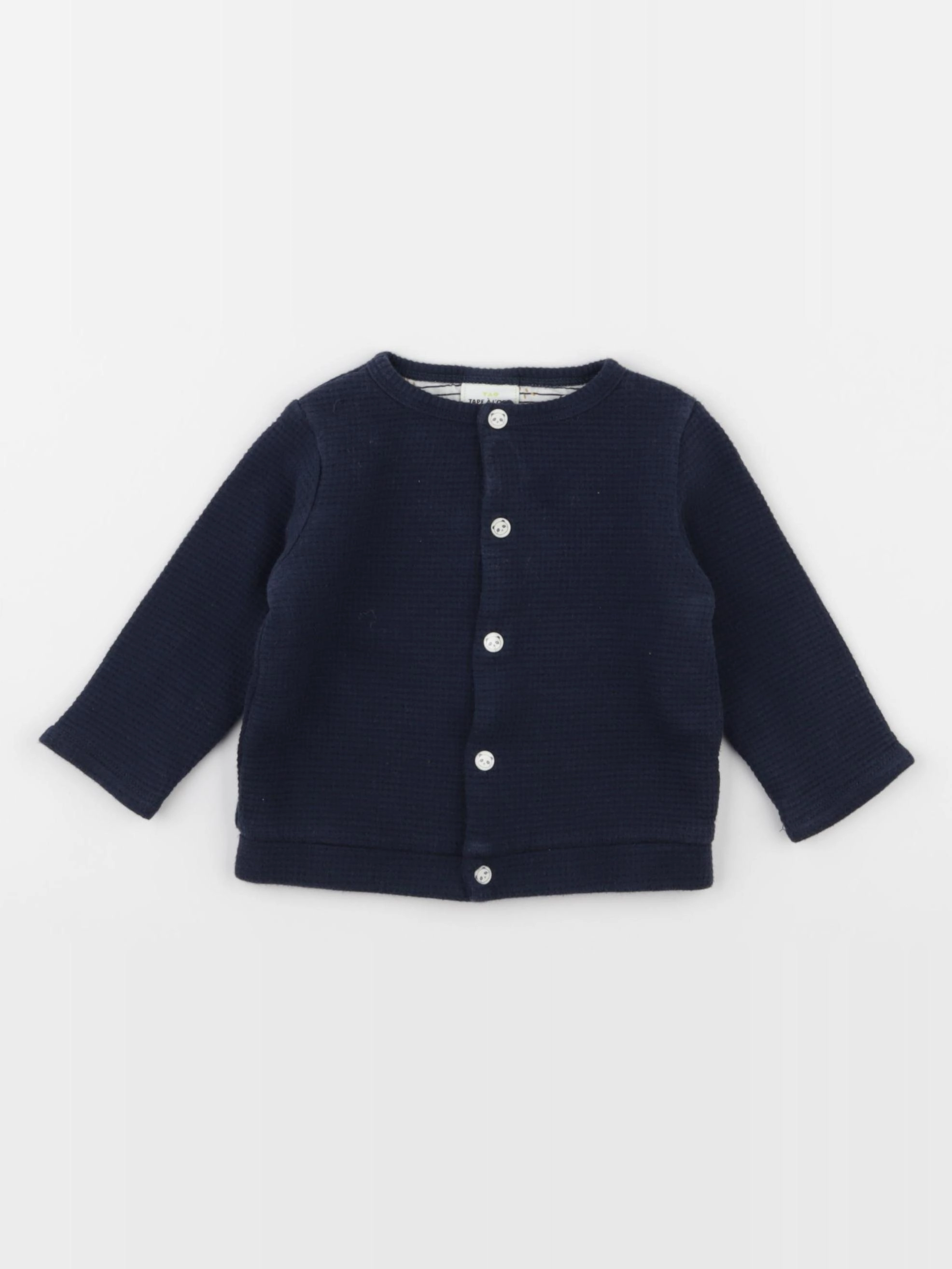 Tape à l'oeil - gilet bleu - 6 mois