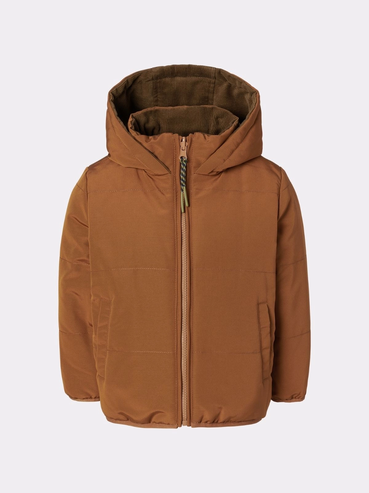 Noppies - parka réversible HINIX marron (neuf) - 18/24 mois